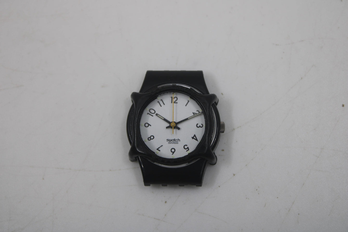 Swatch Guard Too SMALL (25mm), Never Used, for 25mm LADIES Swatch, color BLACK, Watch NoT included in Sale