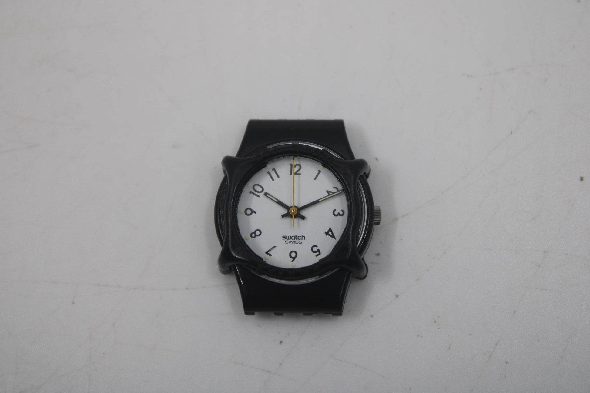 Swatch Guard Too SMALL (25mm), Never Used, for 25mm LADIES Swatch, color BLACK, Watch NoT included in Sale