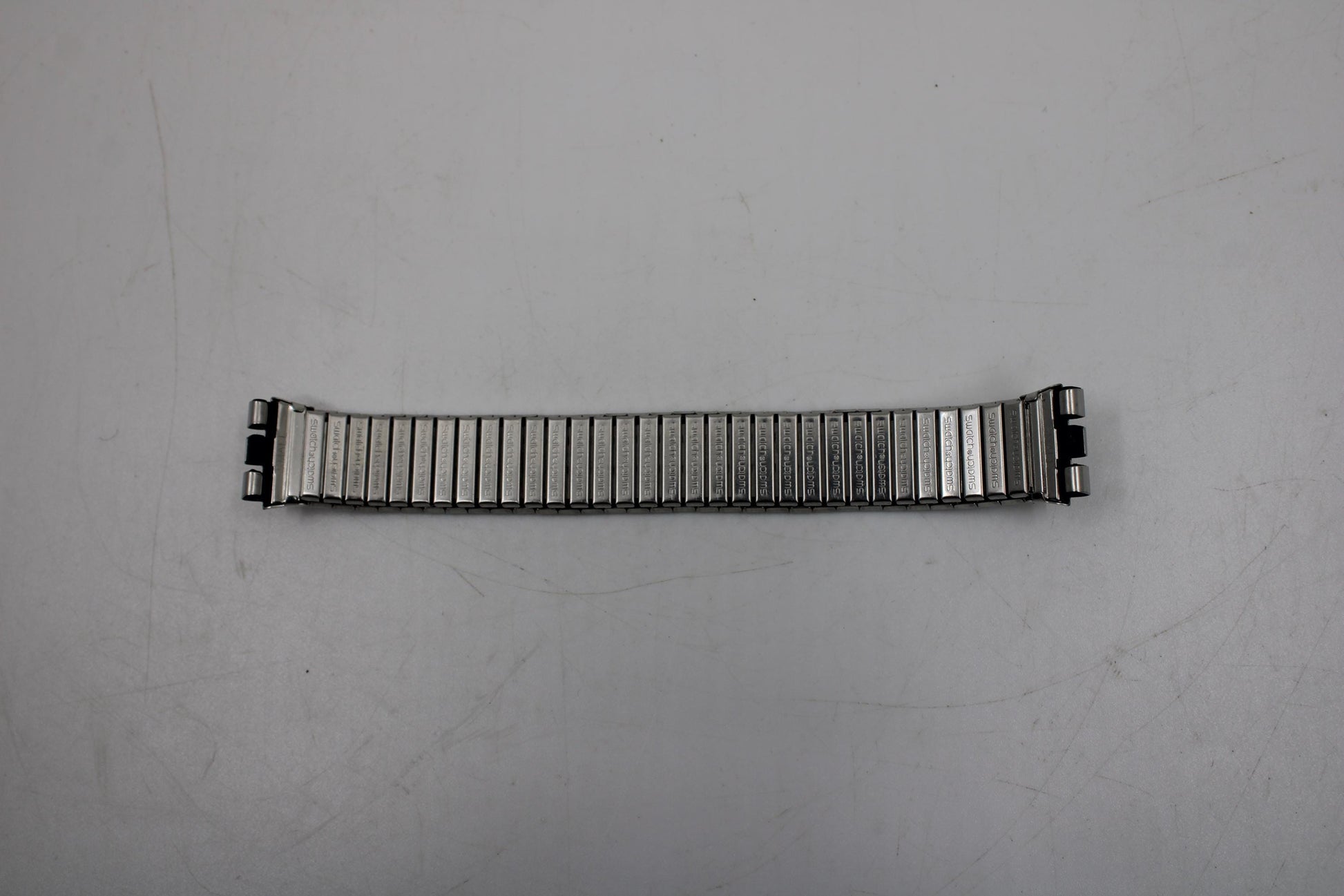 Vintage Swatch Gents Flex Strap, 'Steel Lite', GG403, Gents, New Old Stock