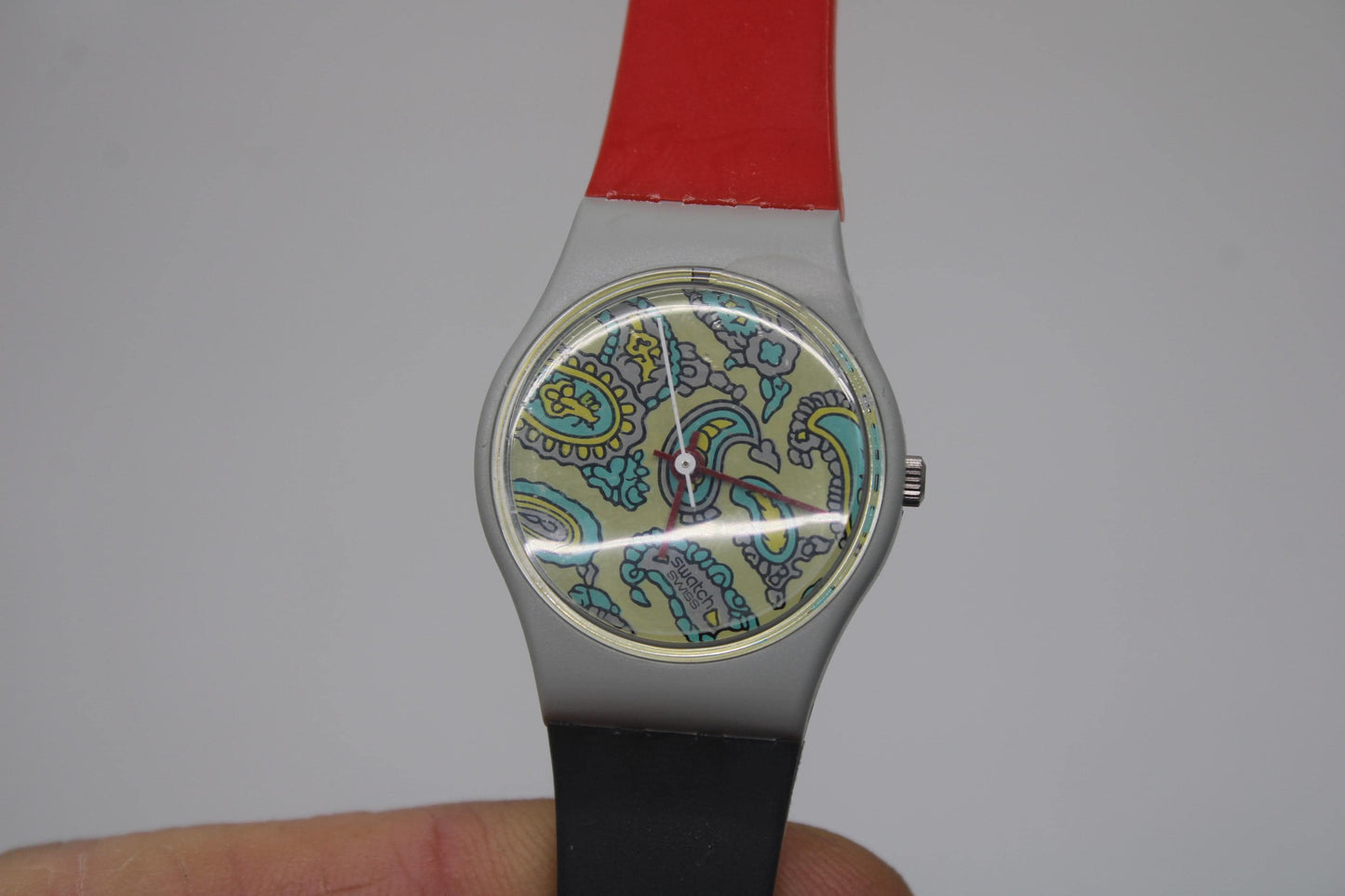 Vintage ladies Swatch, Sheherazade LM105, 1985, working, New Old Stock, Unworn, NO box