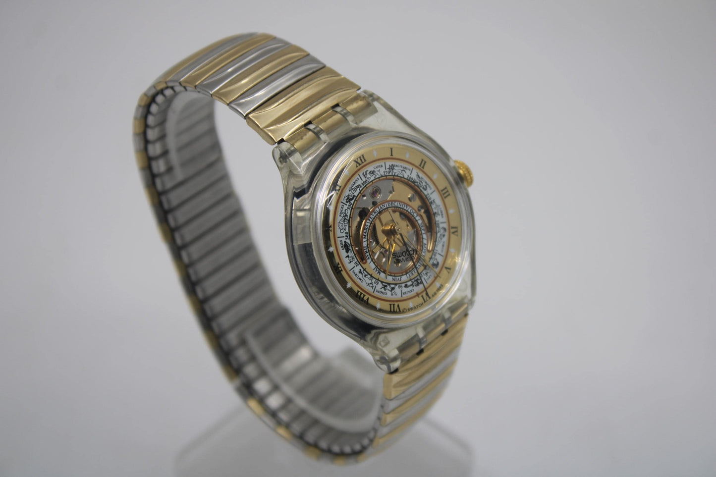 1994 'Serti Misterieux' Vintage Gents Automatic Swatch SAK113/114, Very nice used condition