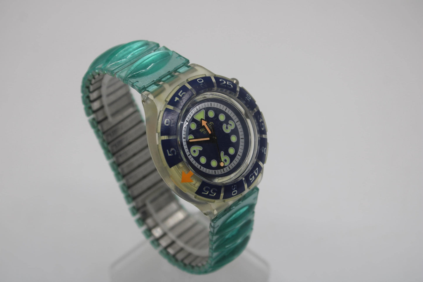 1995 Vintage Swatch Scuba 'Seetang' SDK900, Nice, Used Condition, working
