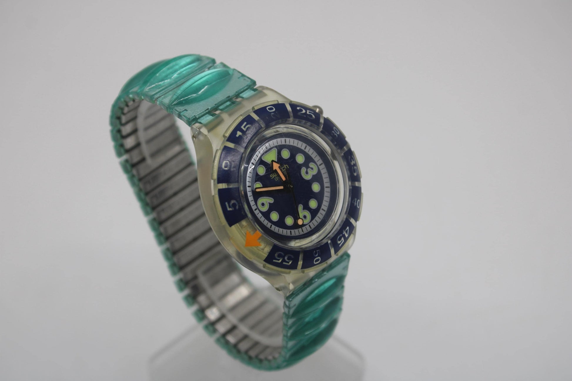 1995 Vintage Swatch Scuba 'Seetang' SDK900, Nice, Used Condition, working