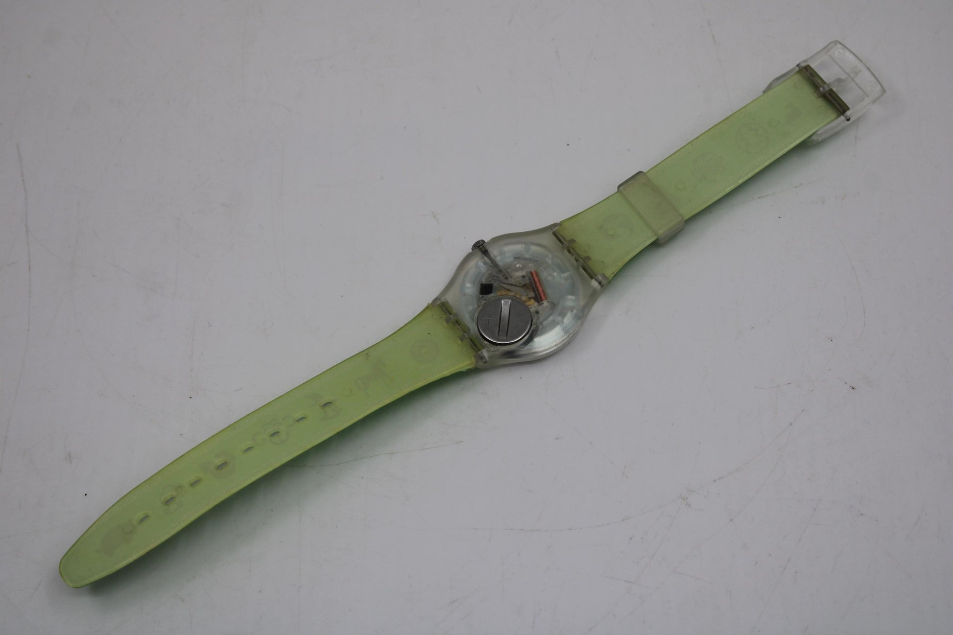 Vintage Gents Swatch 'Rabit & Rabat' GK292, in good, original condition, working fine, NEW original strap