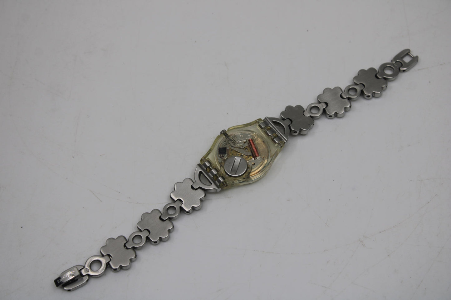 2004, Lady Swatch, 'Daisy Fragrance' , LK236G, No Box, with beautiful metal strap