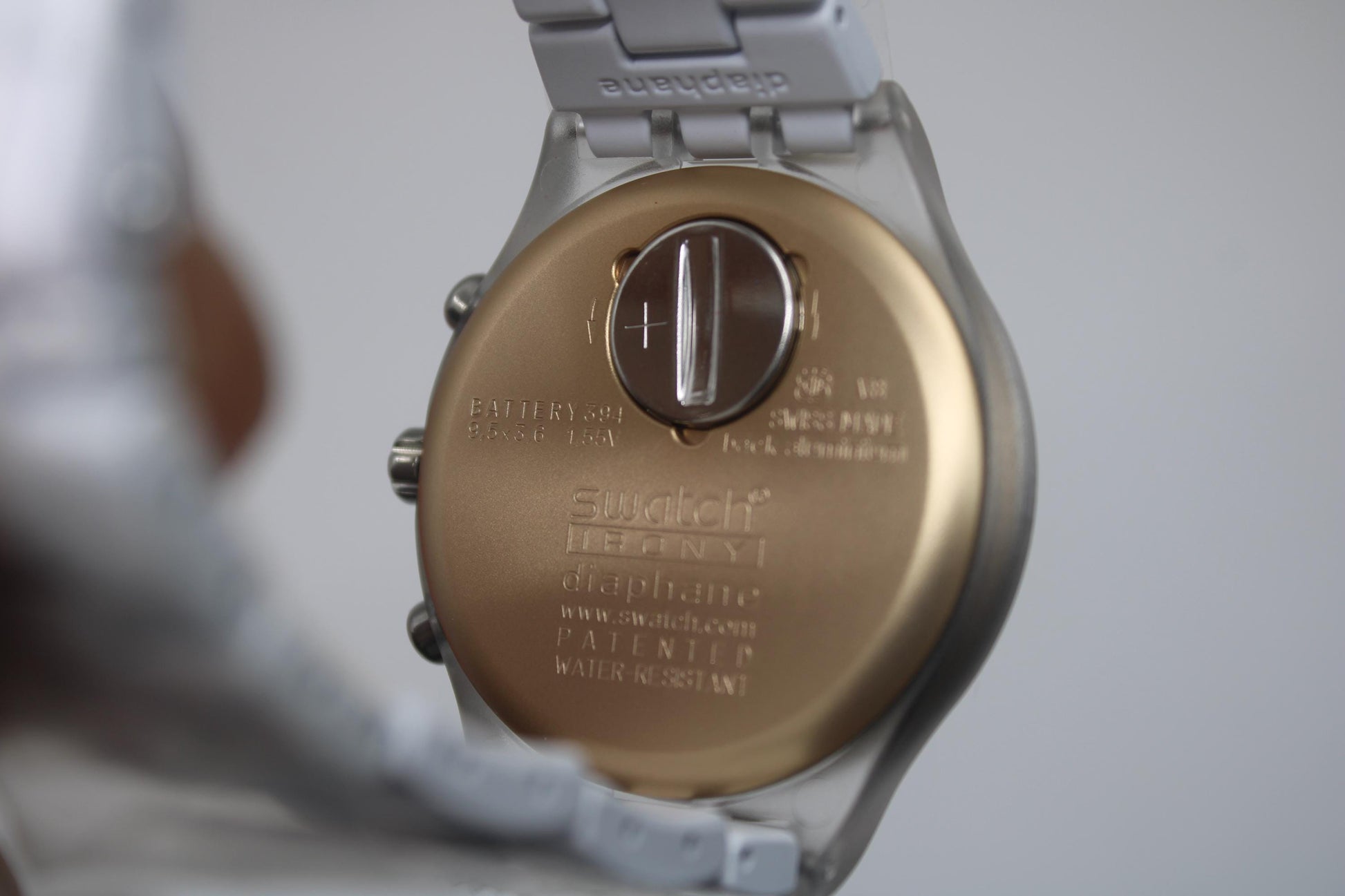 Swatch Irony Diaphane Chrono, 'Full Blooded Marvellous Pink' SVCK4067, Never worn, with Box