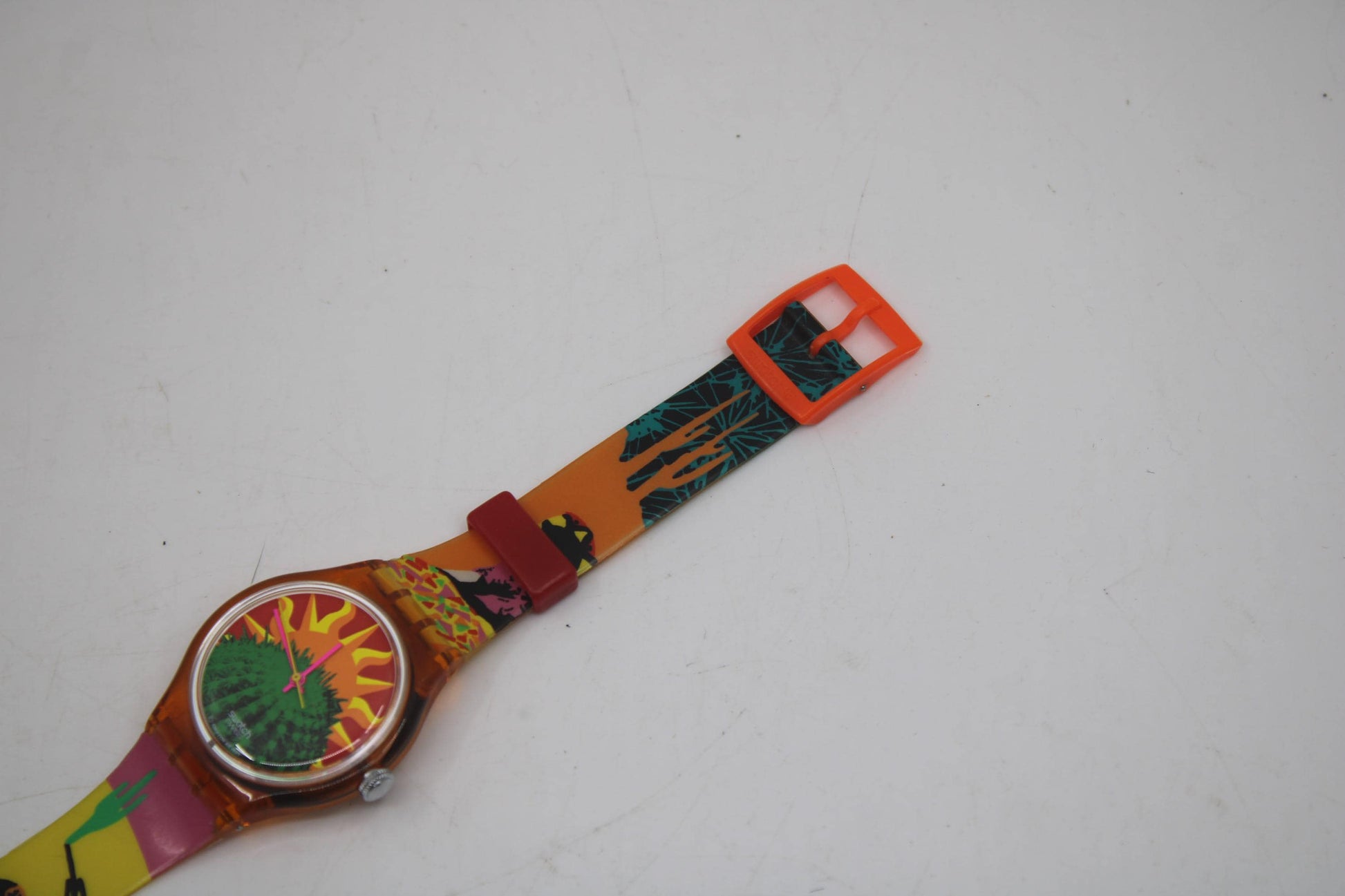 Tequila Automatic Swatch, 1994, GO102, NEW strap and NEW case, 100% working