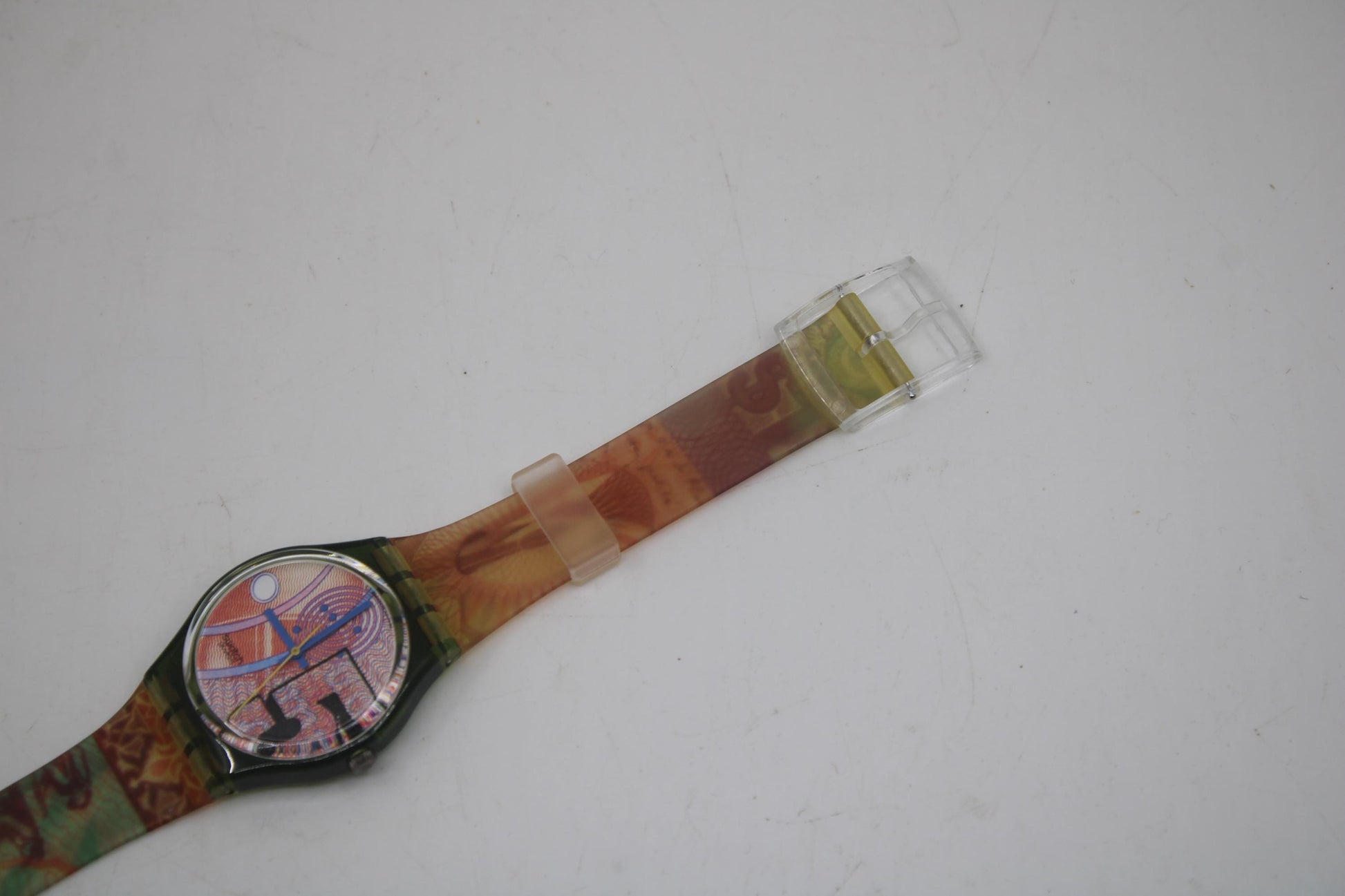 1991, Swatch, Gents, 'Franco', GG110, NEW and UNWORN, working fine, original strap