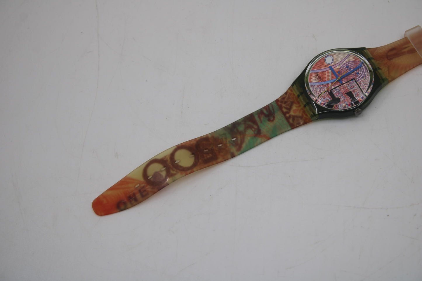 1991, Swatch, Gents, 'Franco', GG110, NEW and UNWORN, working fine, original strap