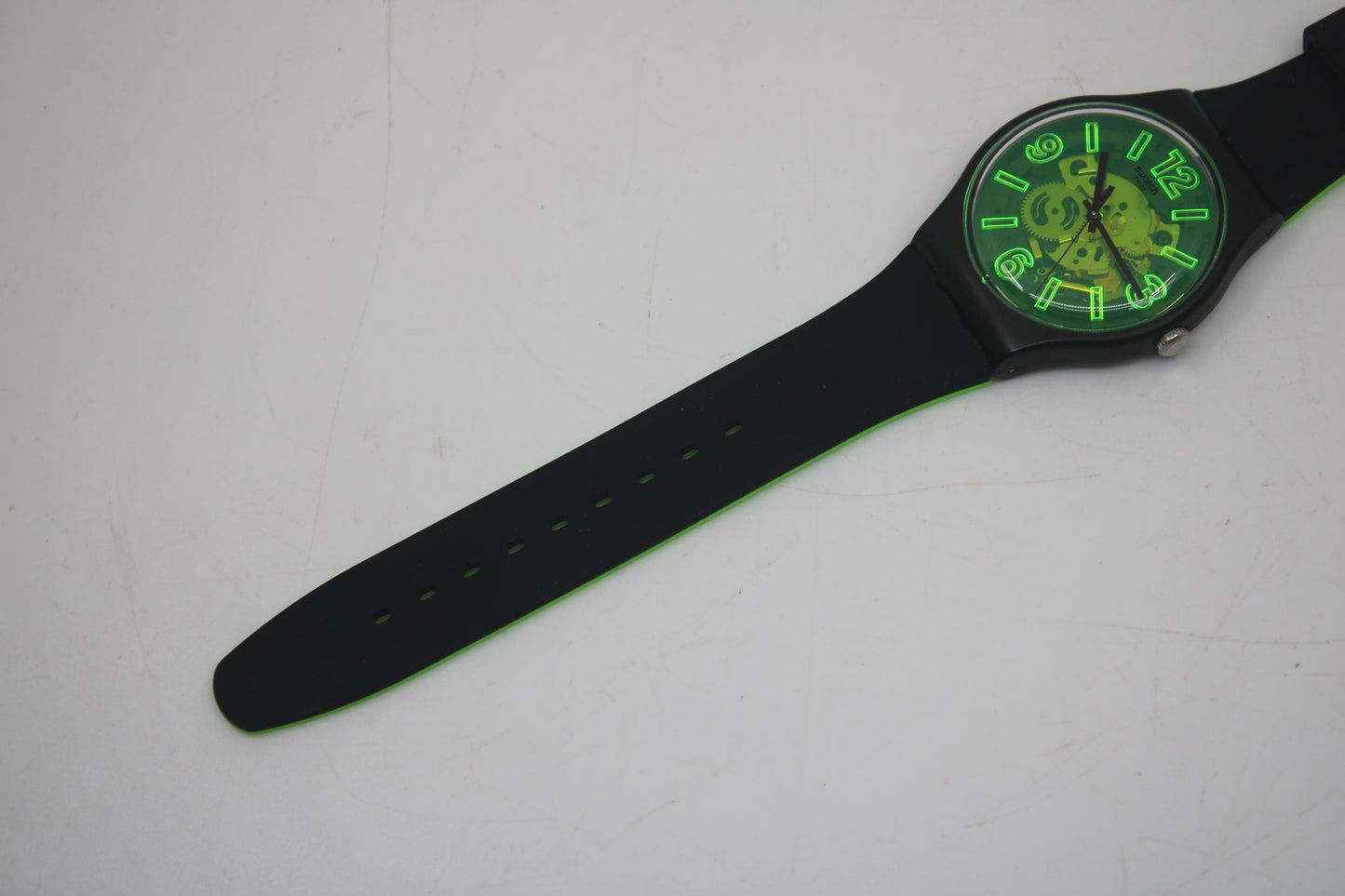 Swatch Watch New Gent 'Yellowboost' SUOB166, Working, New Old Stock, Never Worn