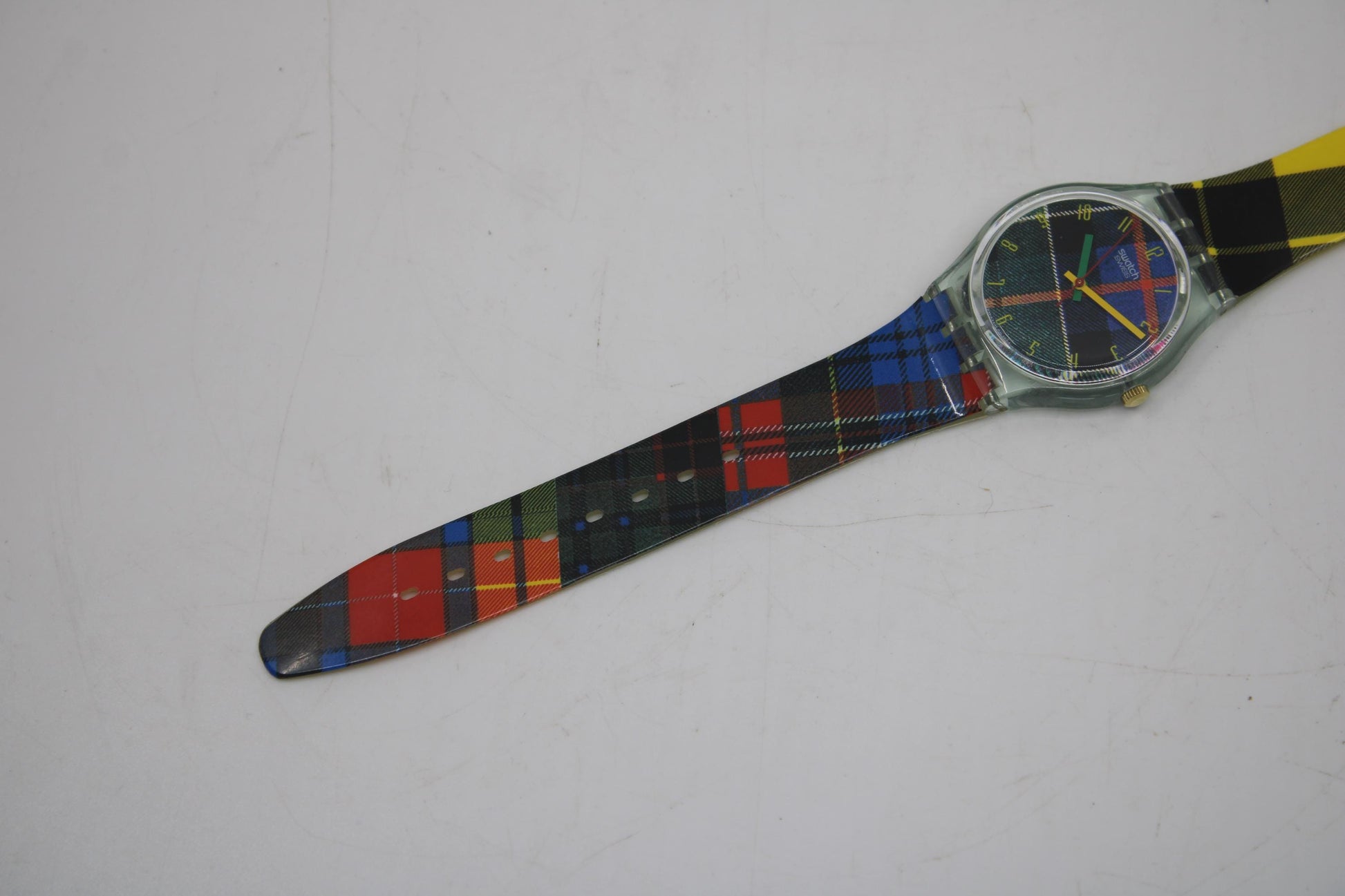 1995 Vintage Gents Swatch 'Mc Square' GG137, New Old Stock, Unused, original condition, working