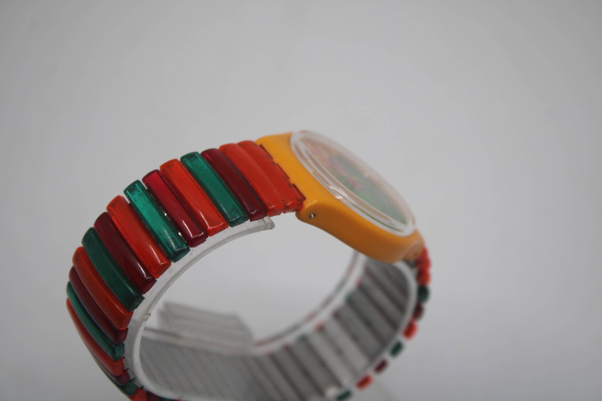 1994 Vintage Gents Swatch 'Tequila' GO102, New Old Stock, Unused, non-original strap, working fine