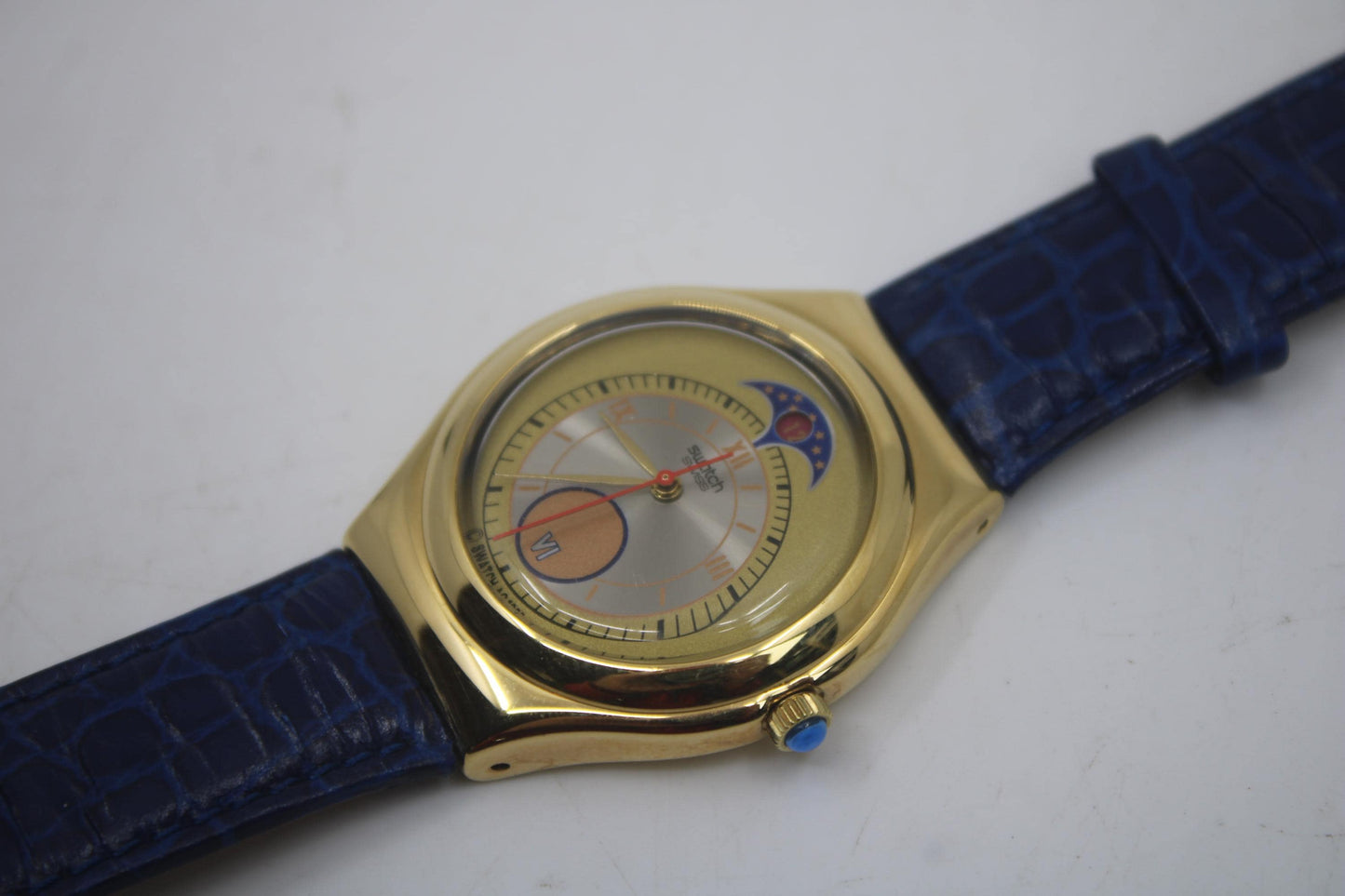 Swatch Irony, 'Handsome Prince' YGG400, Original Strap, Working, good used condition