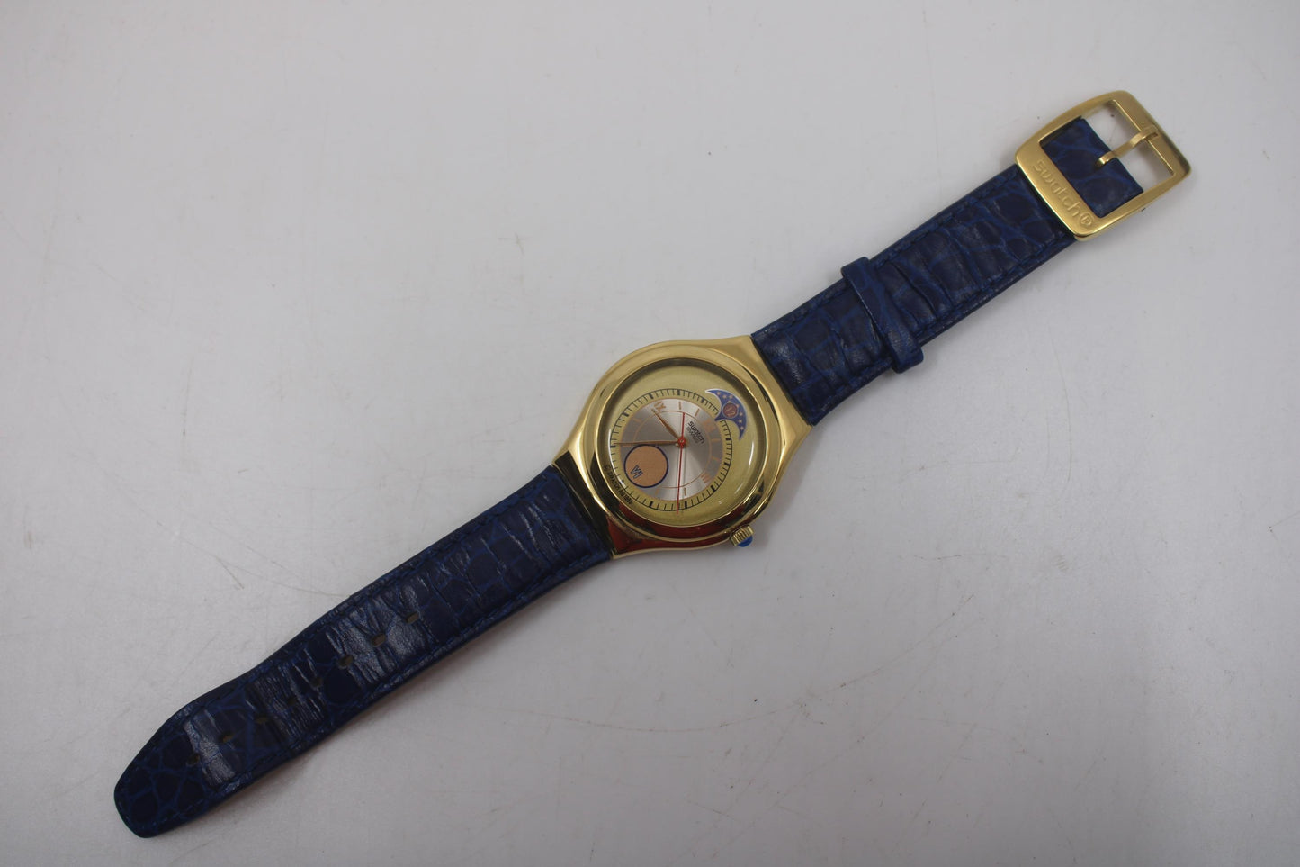 Swatch Irony, 'Handsome Prince' YGG400, Original Strap, Working, good used condition