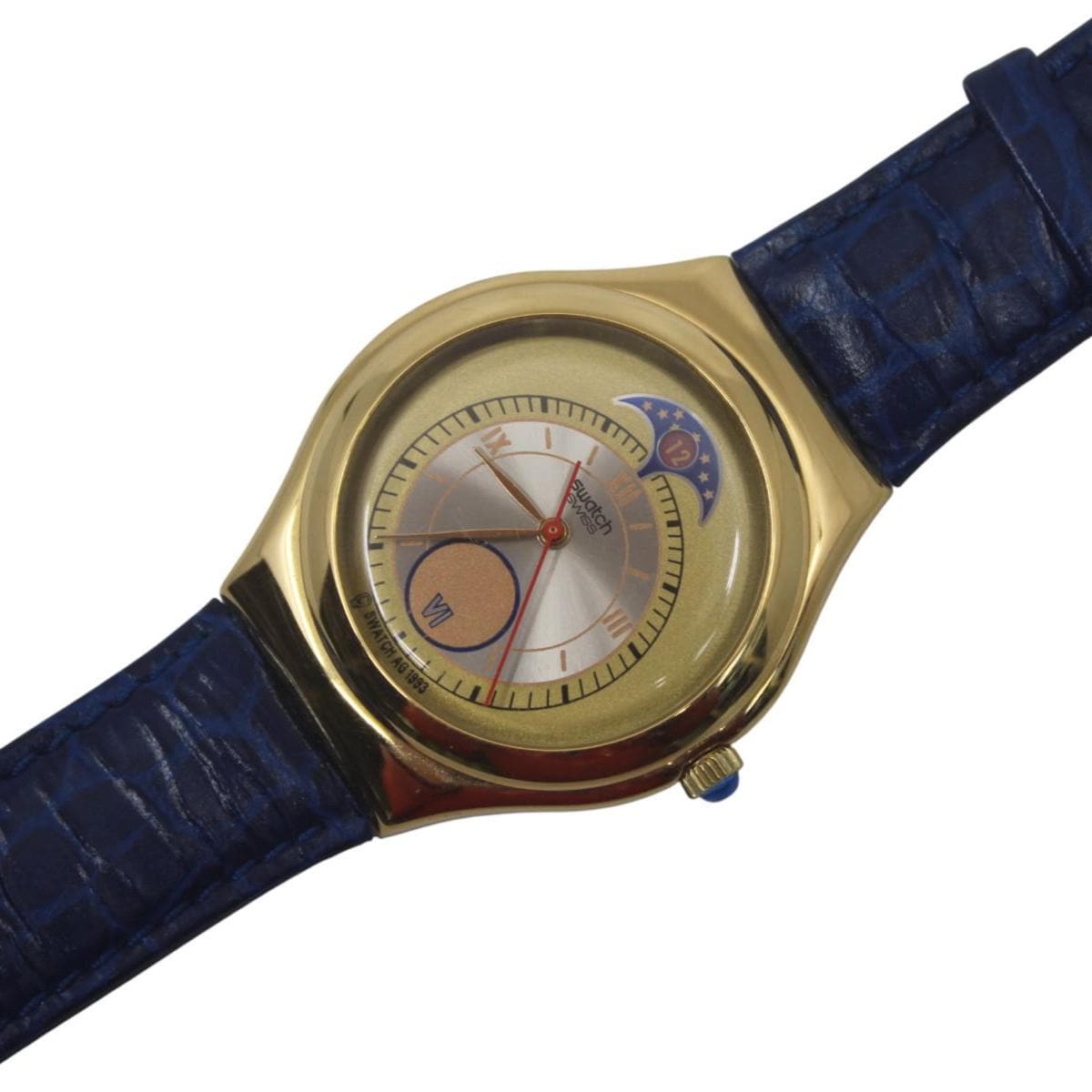 Swatch Irony, 'Handsome Prince' YGG400, Original Strap, Working, good used condition