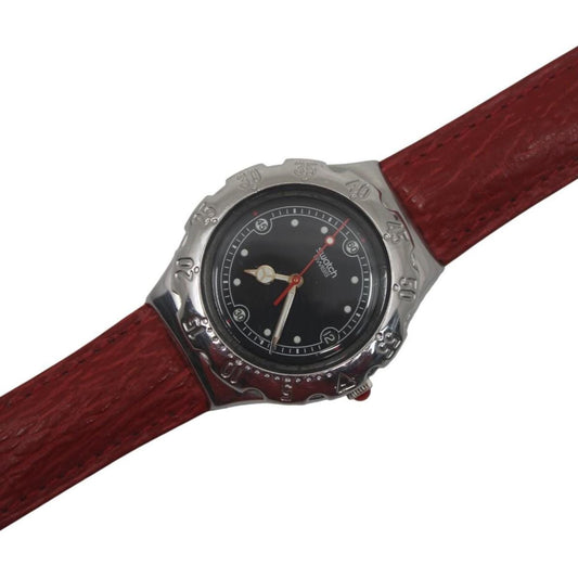 1996 Vintage Swatch Scuba Irony 'Lava Rock' YDS401, very nice condition, working