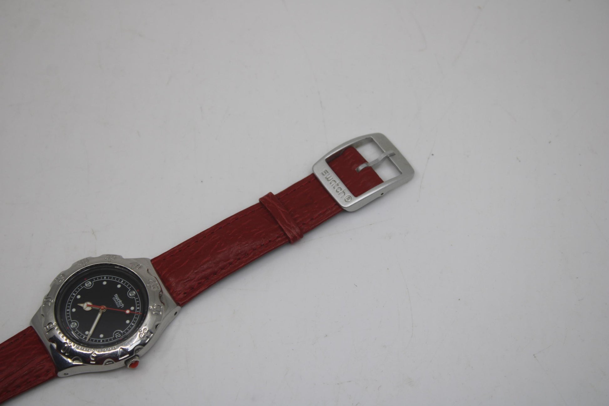 1996 Vintage Swatch Scuba Irony 'Lava Rock' YDS401, very nice condition, working