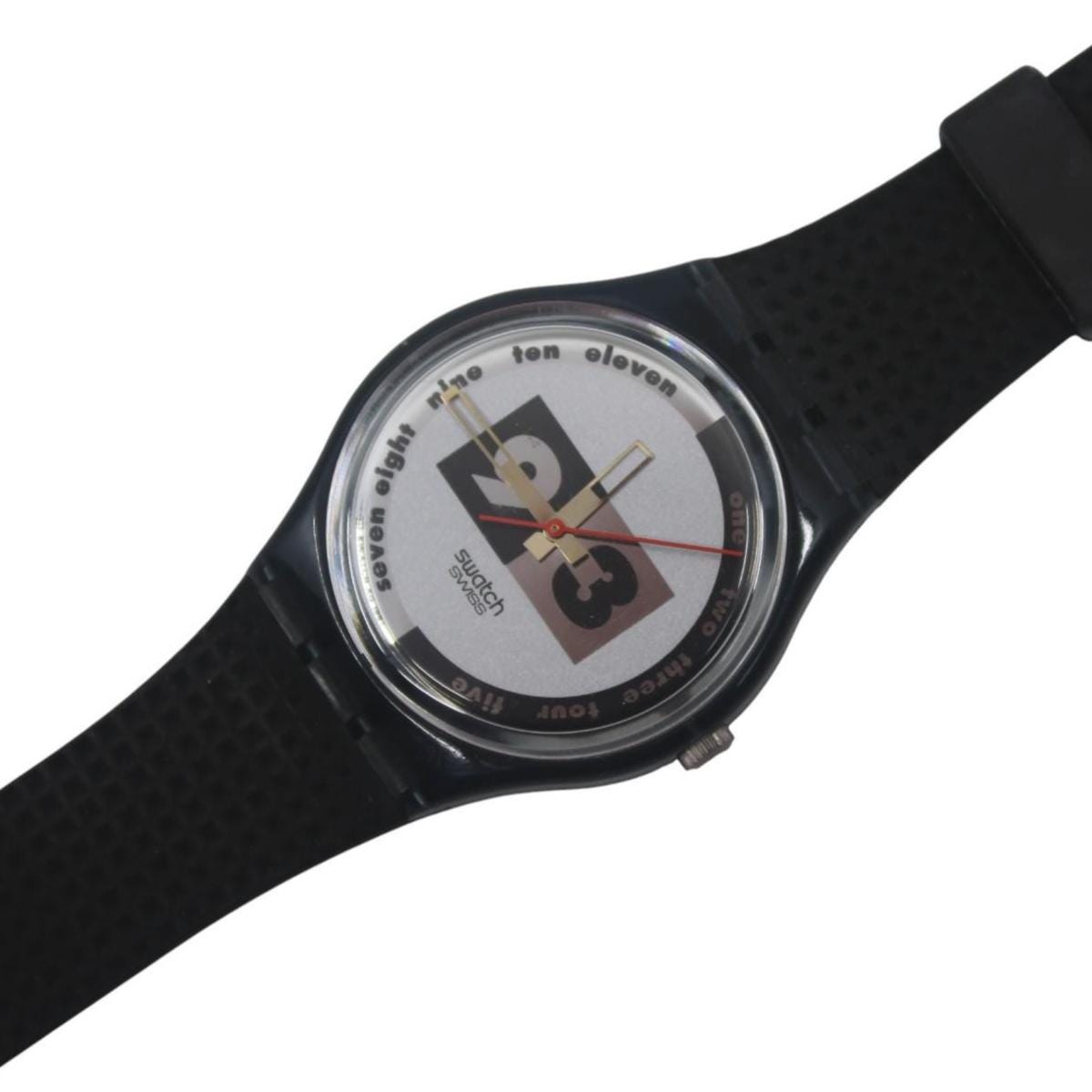 1992 GM108 'Nüni / Nueni' gents Swatch, new old stock, never worn, working