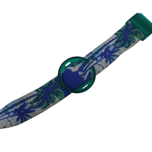 1992 Vintage Pop Swatch Strap, 'Coconut', PWK158, PopSwatch, used strap, good condition