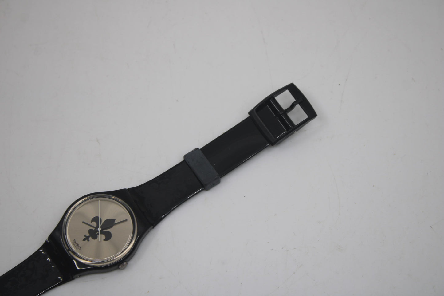 1989 Swatch Gents 'Lucretia' GB126, new old stock, never worn, working, original strap