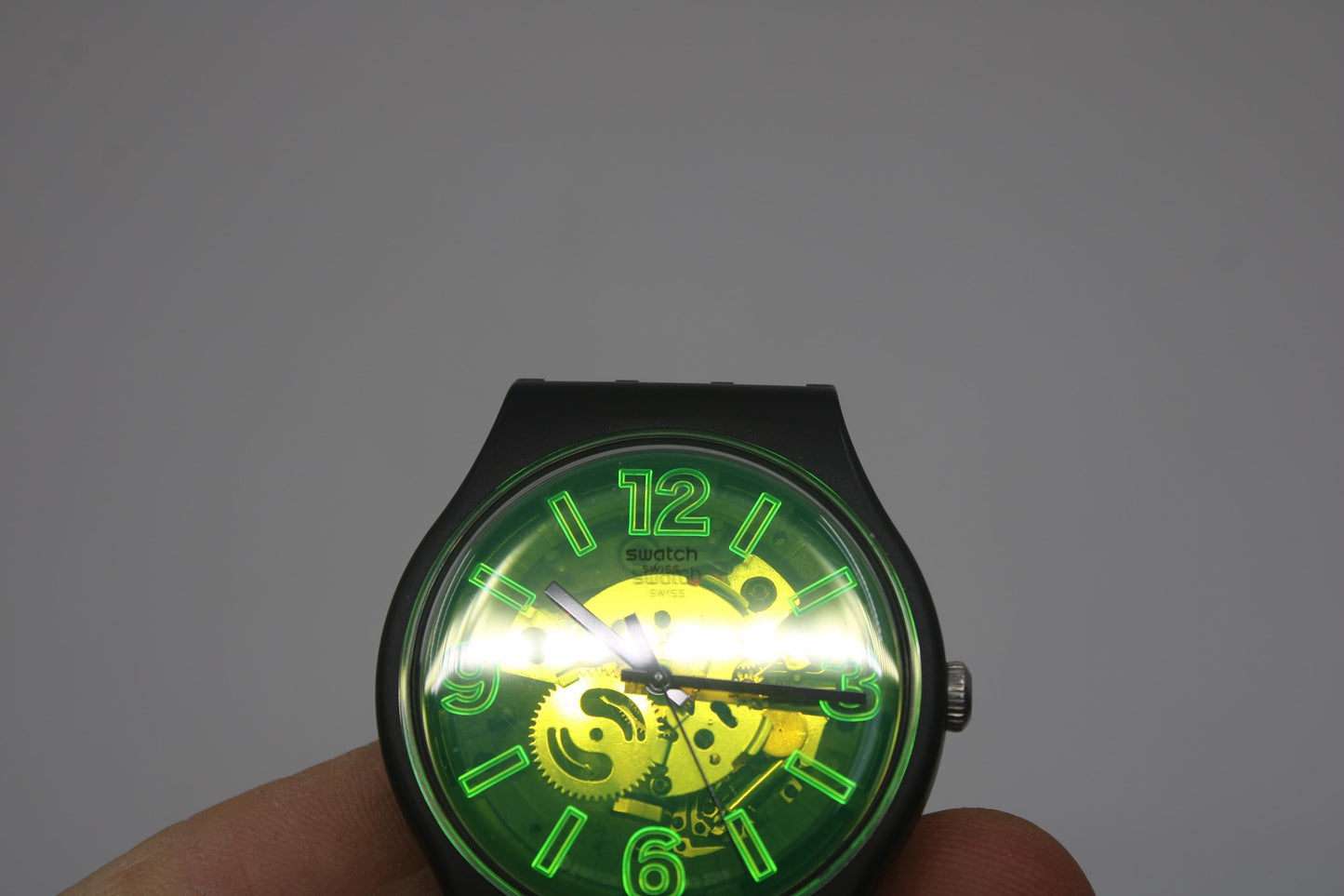 Swatch Watch New Gent 'Yellowboost' SUOB166, Working, New Old Stock, Never Worn