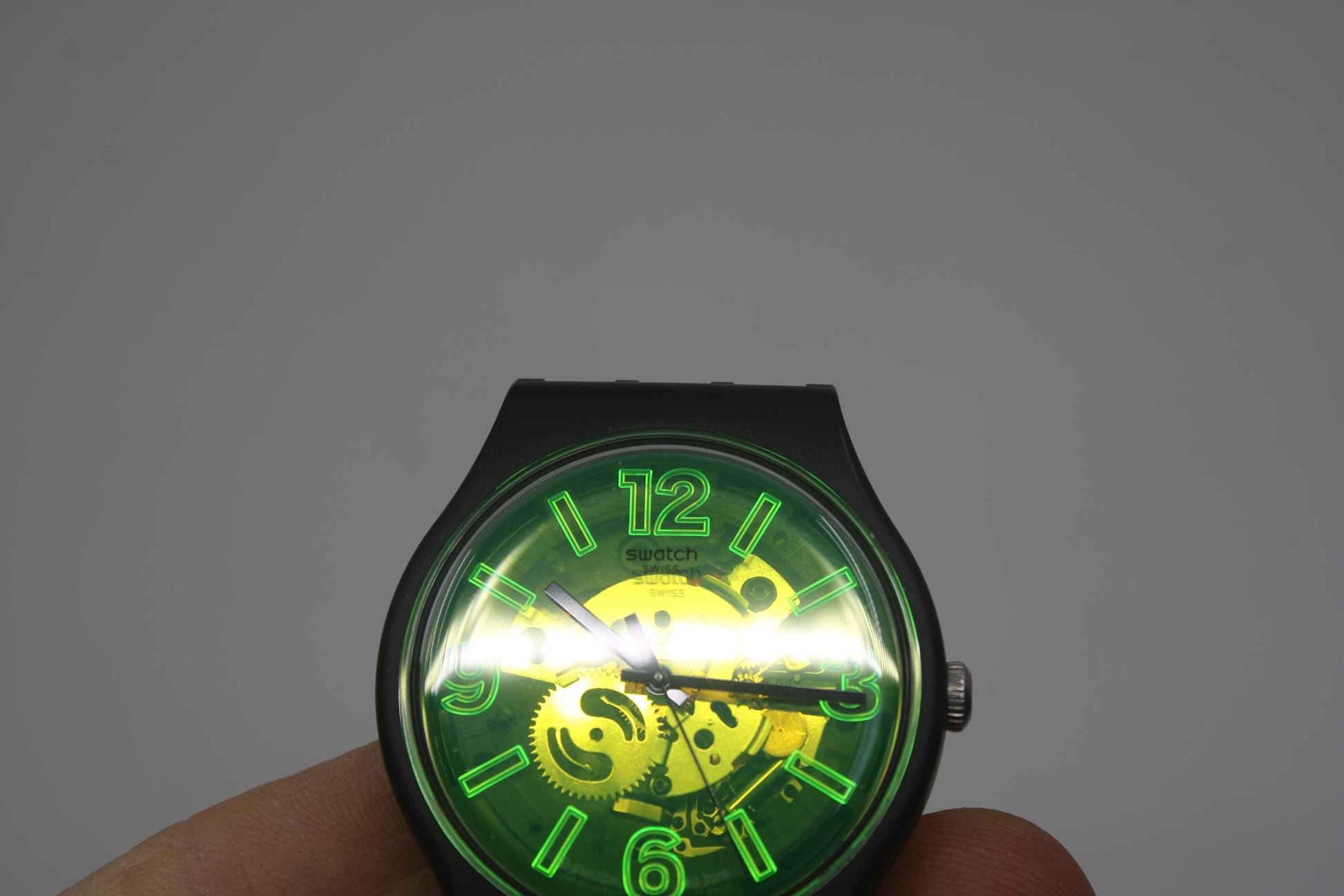 Swatch Watch New Gent 'Yellowboost' SUOB166, Working, New Old Stock, Never Worn