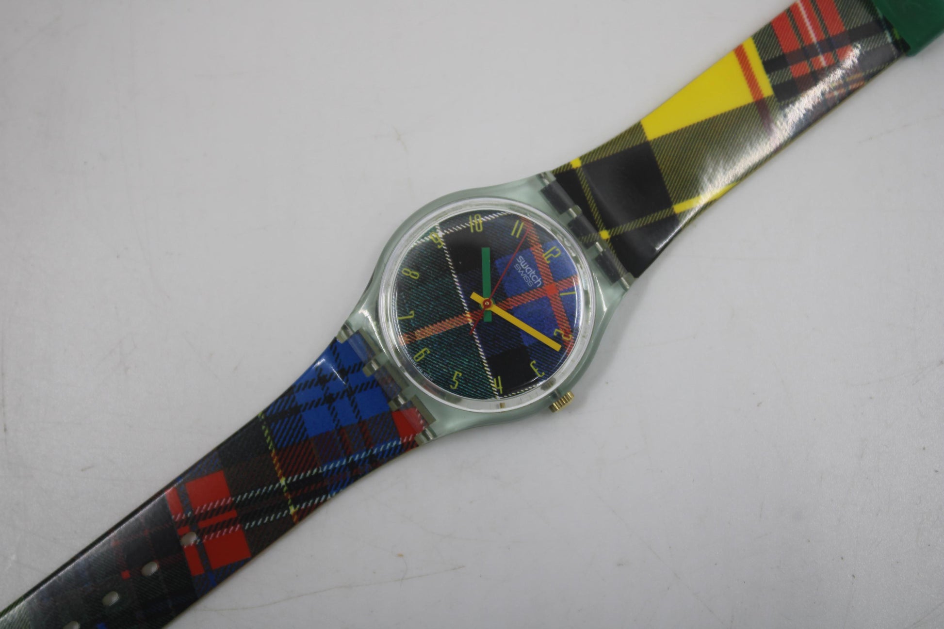 1995 Vintage Gents Swatch 'Mc Square' GG137, New Old Stock, Unused, original condition, working