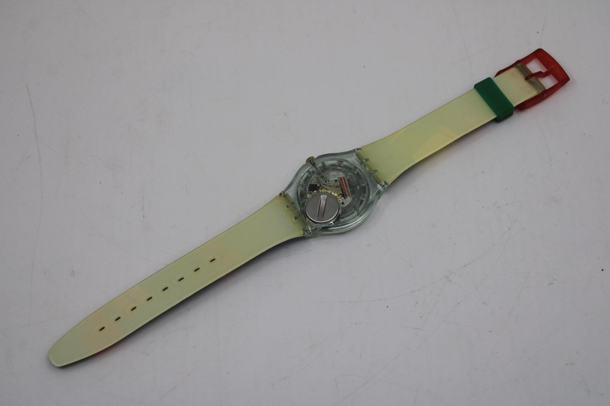 1995 Vintage Gents Swatch 'Mc Square' GG137, New Old Stock, Unused, original condition, working