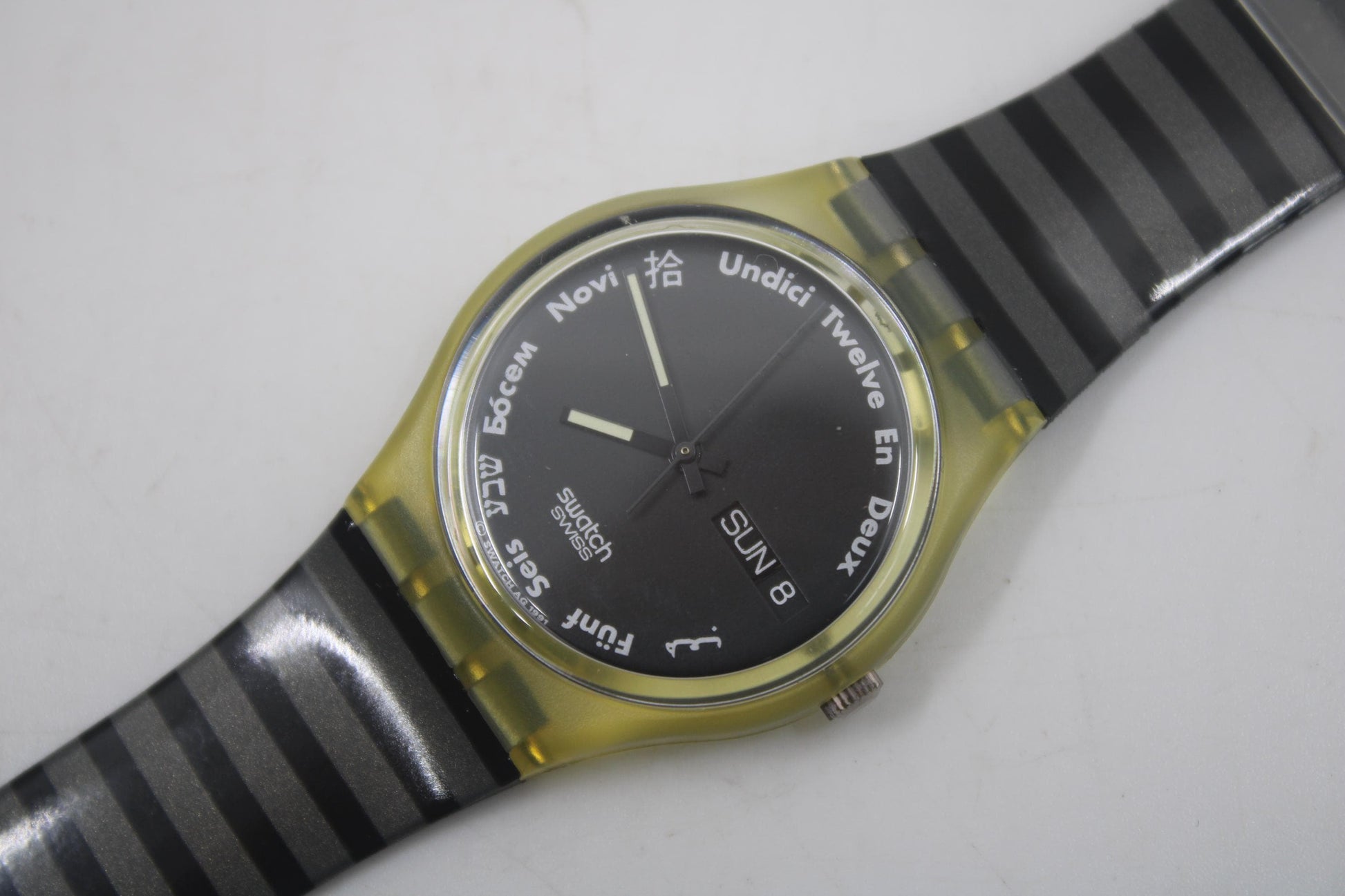 Swatch, Gents, 1992, 'Gutenberg', GK703, unworn, never used, working fine