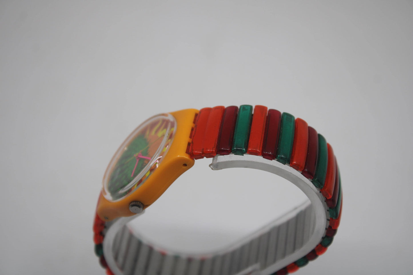 1994 Vintage Gents Swatch 'Tequila' GO102, New Old Stock, Unused, non-original strap, working fine