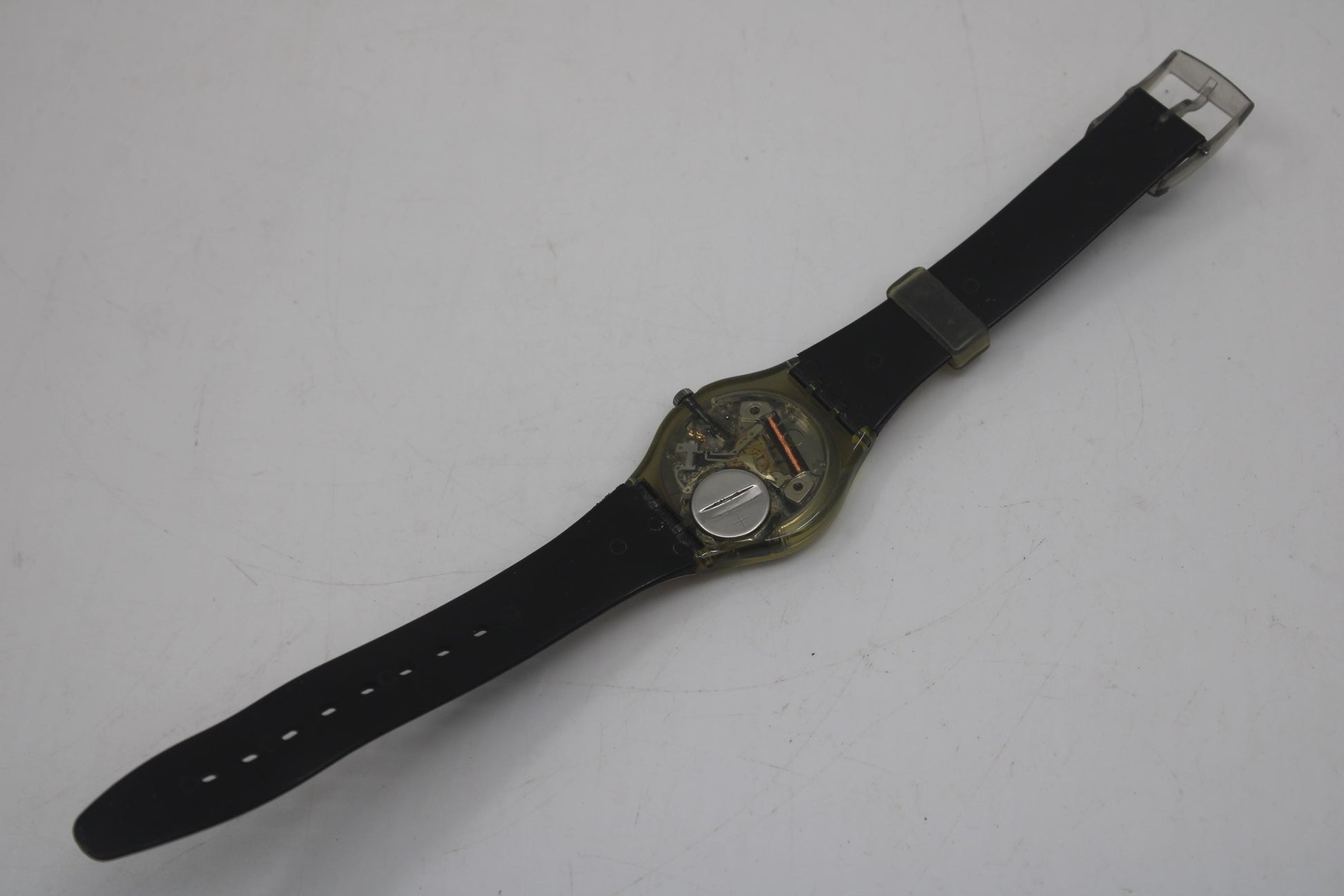 1995 'Lolita', GM128, 34mm Swatch, working, nice early 90s used vintage Swatch watch, very collectable