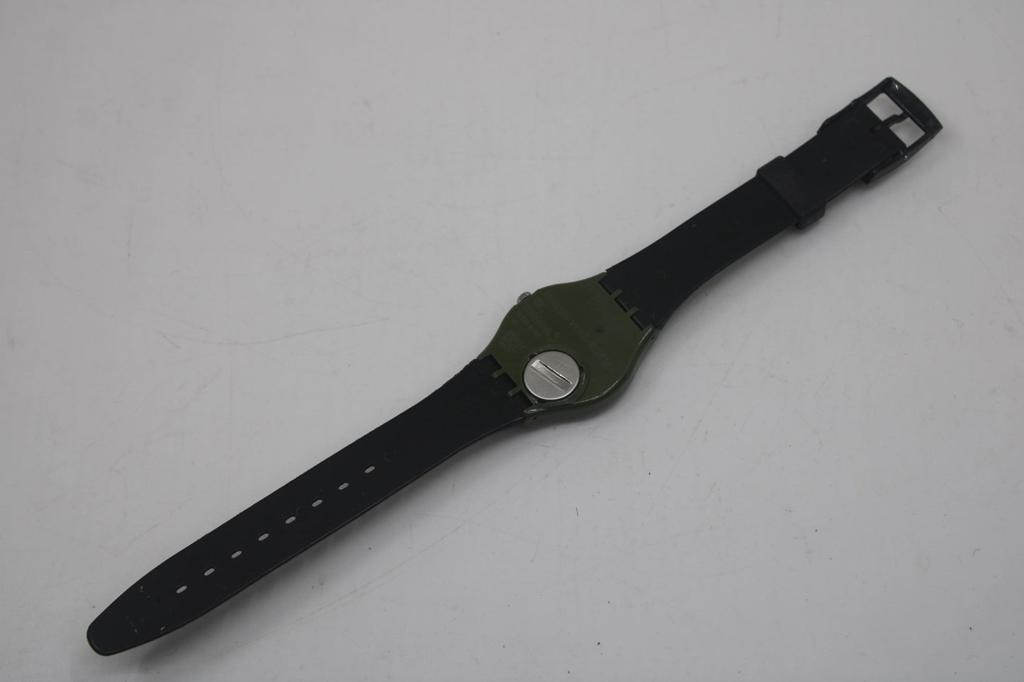 Vintage Gents Swatch, 'Serpent Soup', SKG101, NO box, MINT Condition, working, Original Strap
