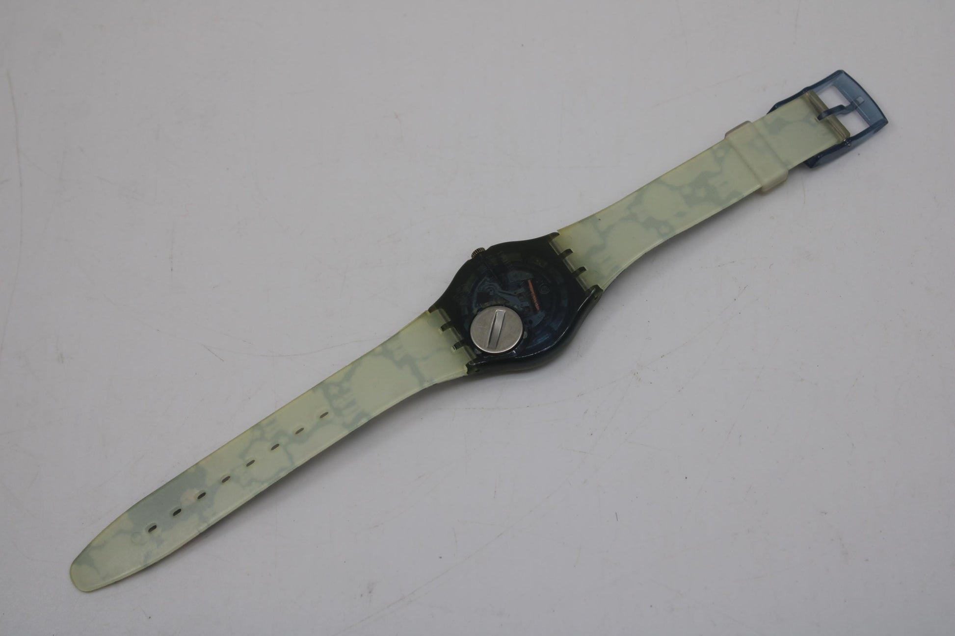 1995, Swatch, Gents, 'Black Sheep', GN150, New Old Stock and Unworn Condition, working, original strap