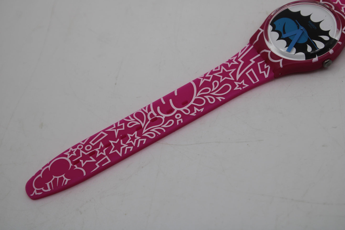 Vintage Gents Swatch Kid Robot 'Shout Out' GP133, NEW OLD STOCK, Never Worn, working with original strap