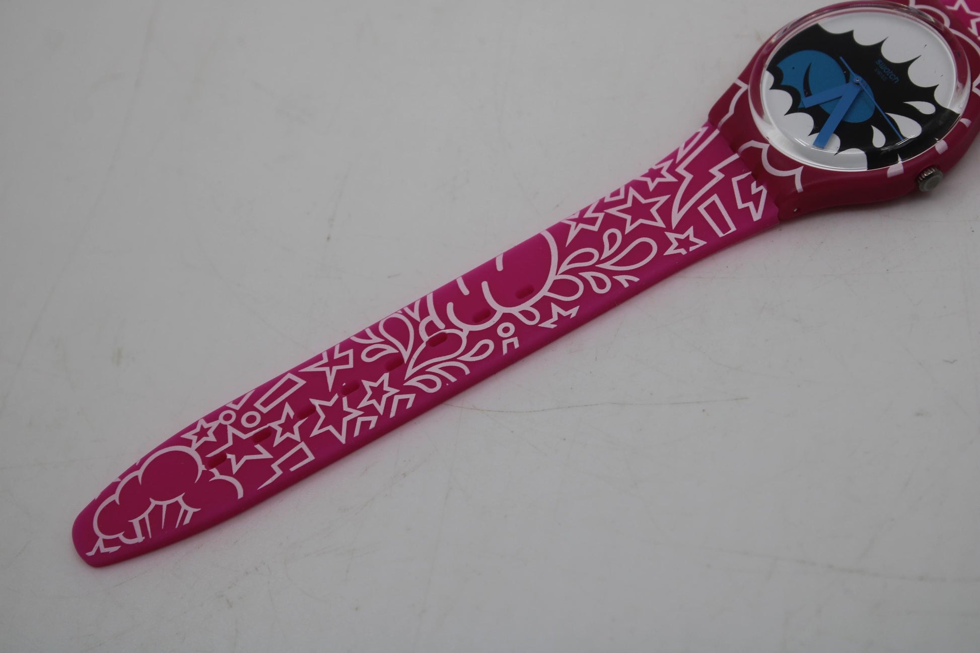 Vintage Gents Swatch Kid Robot 'Shout Out' GP133, NEW OLD STOCK, Never Worn, working with original strap