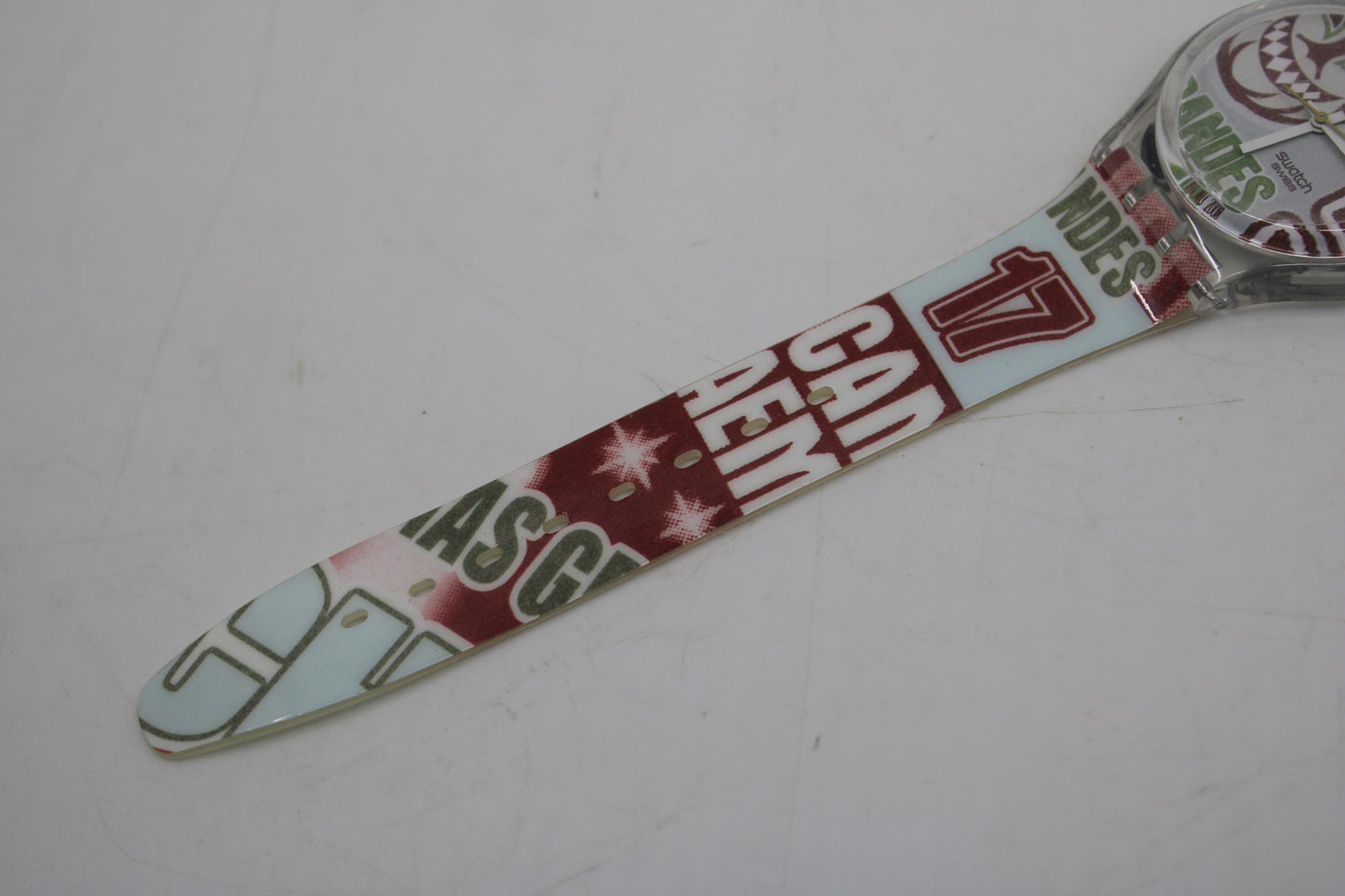 Vintage Gents Swatch 'Behind Me' GE227, NEW OLD STOCK, Never Worn, working with original strap