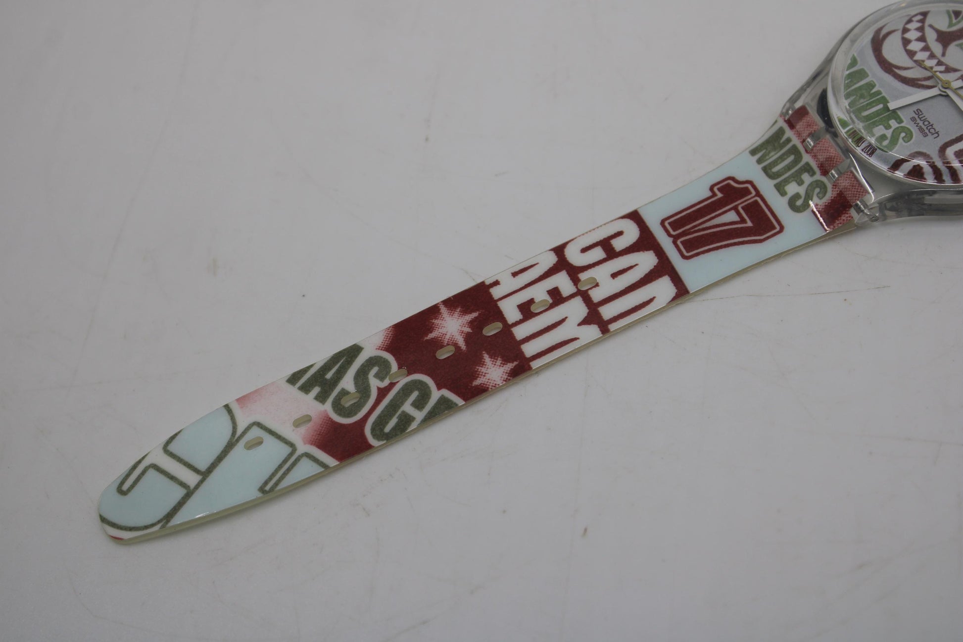 Vintage Gents Swatch 'Behind Me' GE227, NEW OLD STOCK, Never Worn, working with original strap
