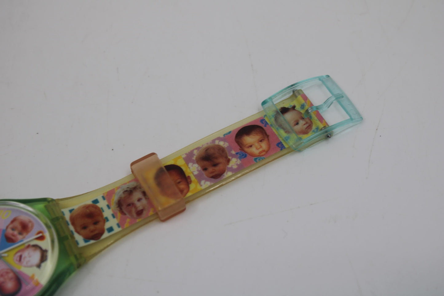 Vintage Gents Swatch 'Sweet Baby' GL107, Nice, Used Condition, working, with the original strap