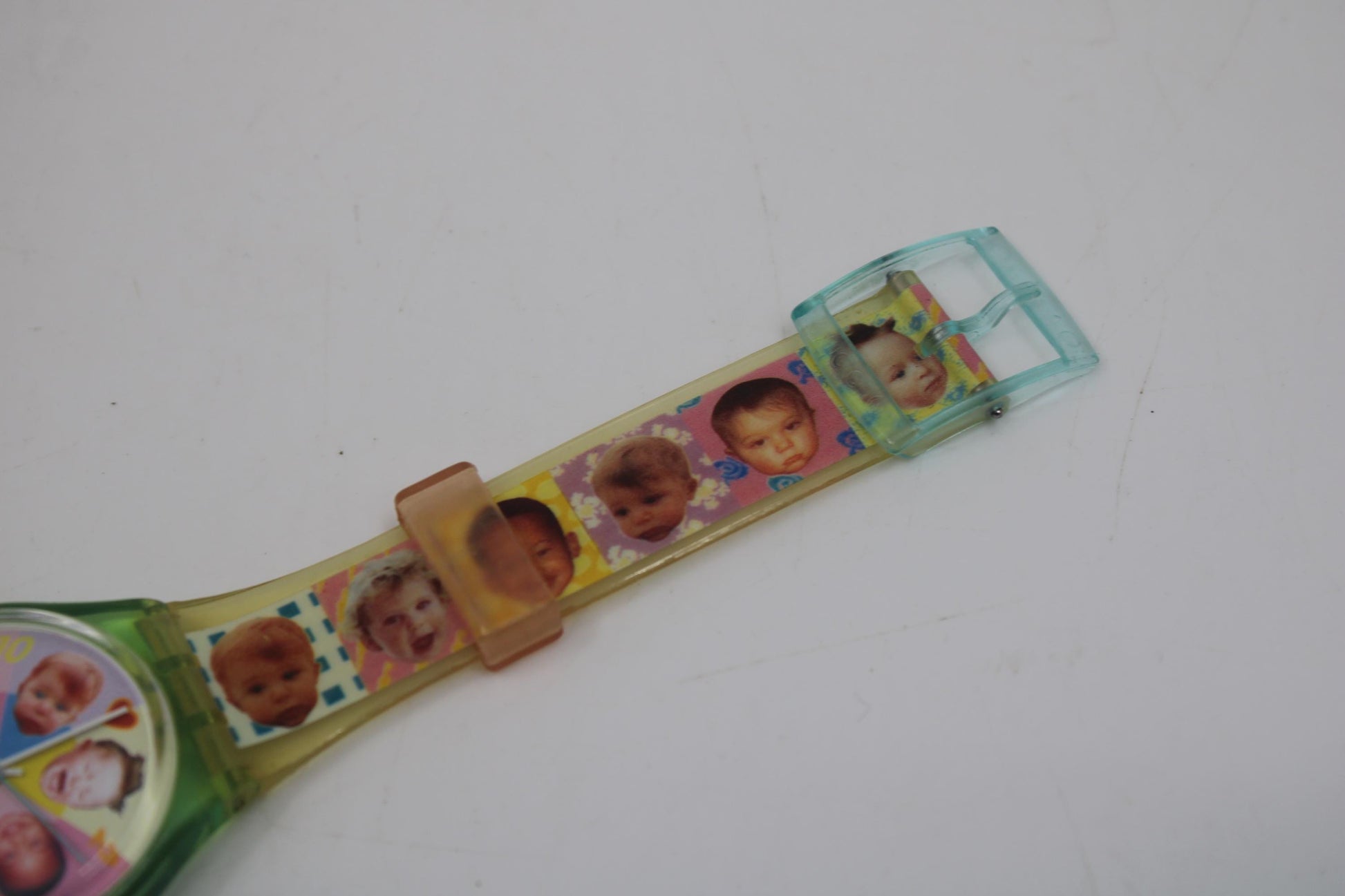 Vintage Gents Swatch 'Sweet Baby' GL107, Nice, Used Condition, working, with the original strap