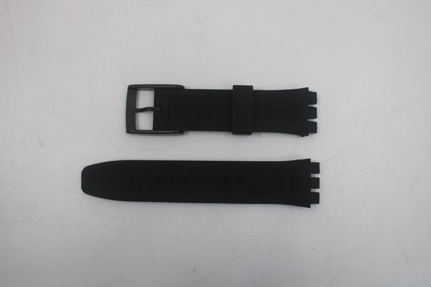 Reproduction strap for Scuba Libre Swatch, black