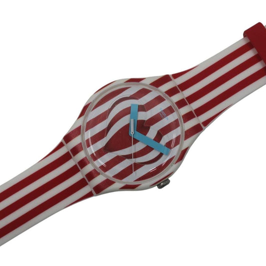 Vintage New Gents Swatch 'Sweet Kiss' SUOZ168, in MINT condition, working, with the original strap