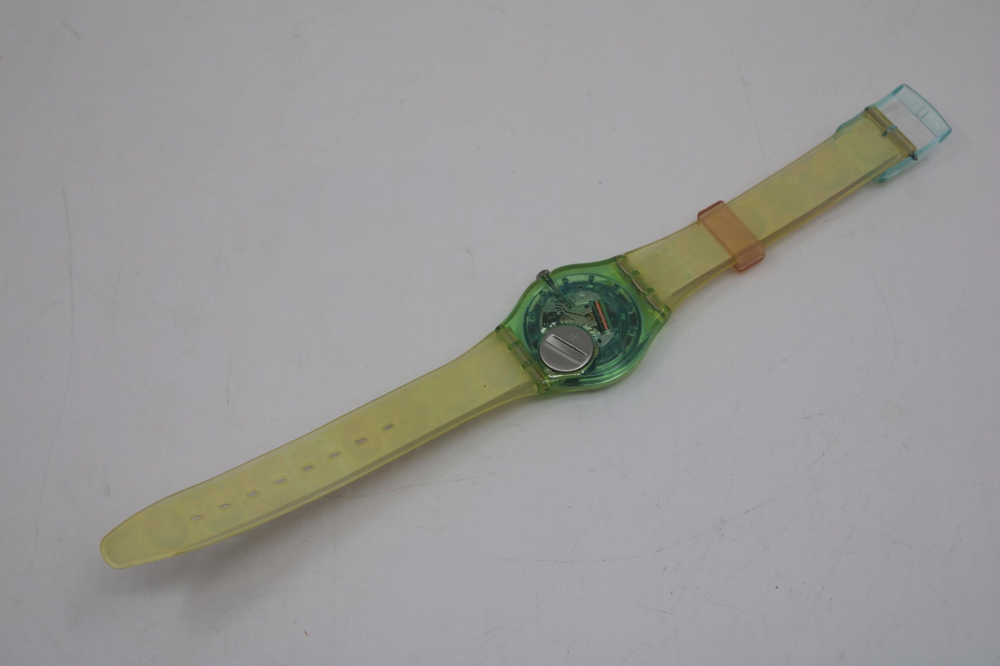 Vintage Gents Swatch 'Sweet Baby' GL107, Nice, Used Condition, working, with the original strap