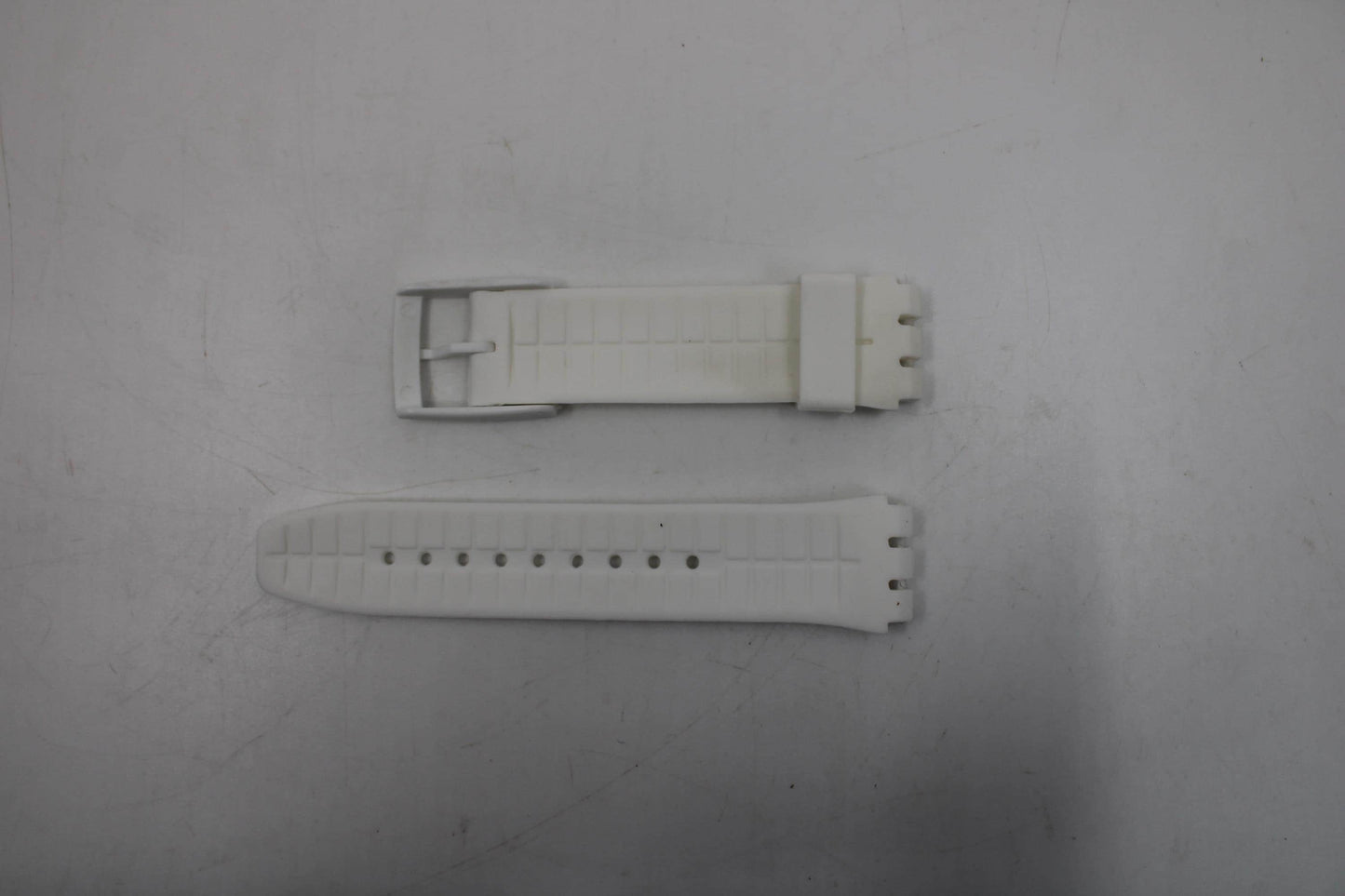 Reproduction strap for Scuba Libre Swatch, white