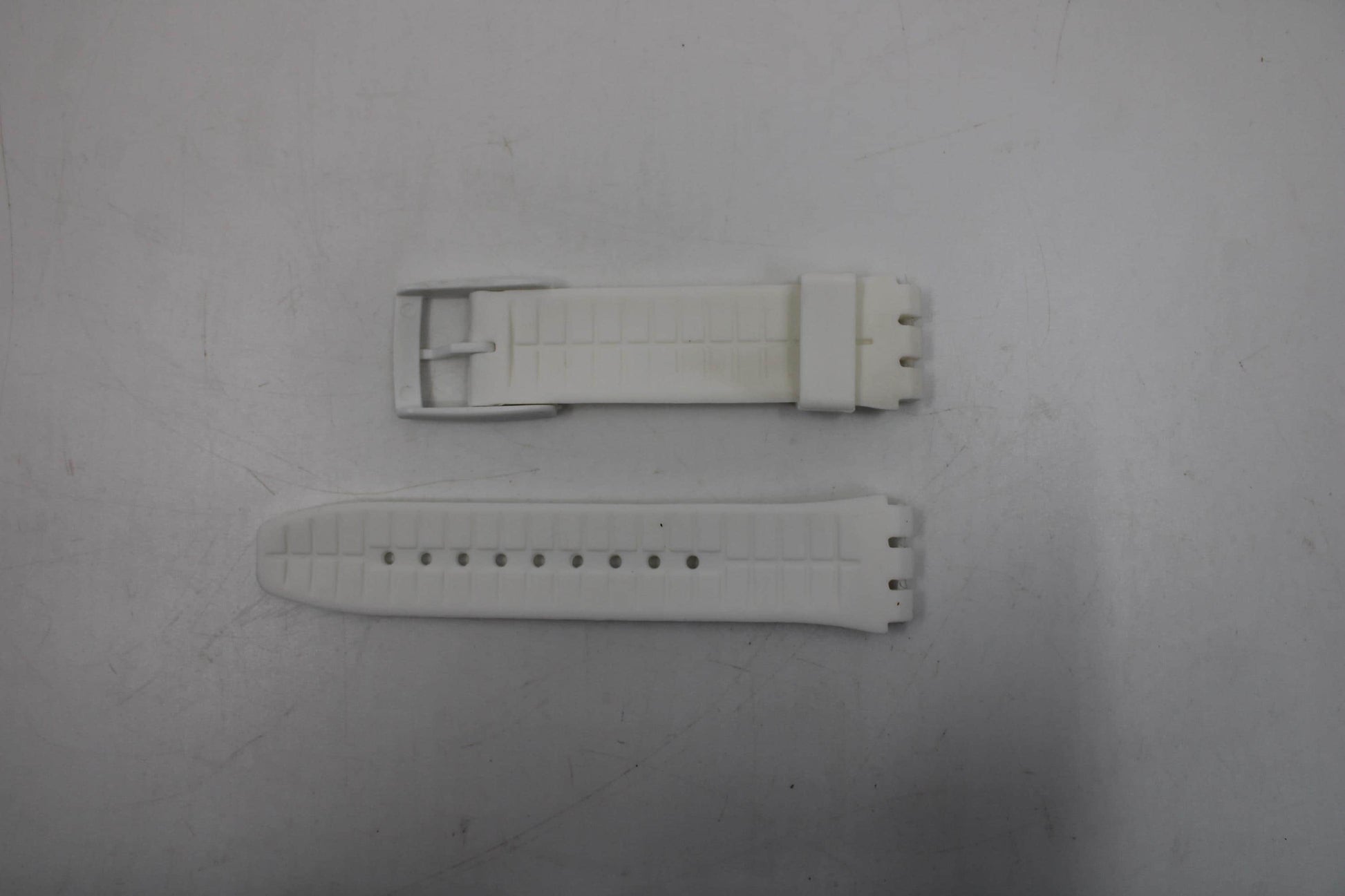 Reproduction strap for Scuba Libre Swatch, white