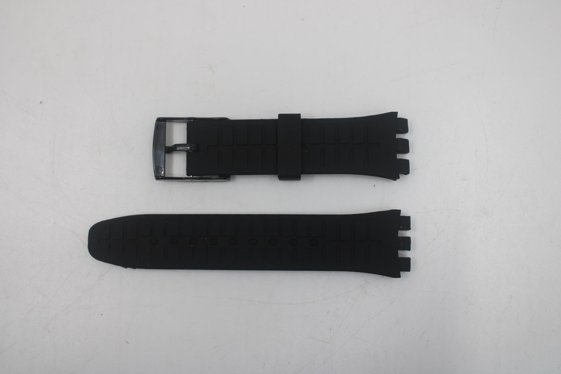 Reproduction strap for Swatch Irony Xlite X-Lite watch, black