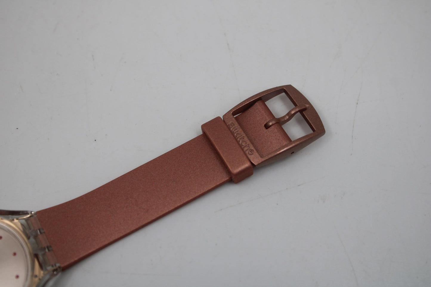 Skin Big Swatch 'Skin Amor' SVOK108, NO box, New Old Stock, Unworn, Watch is working, strap is original