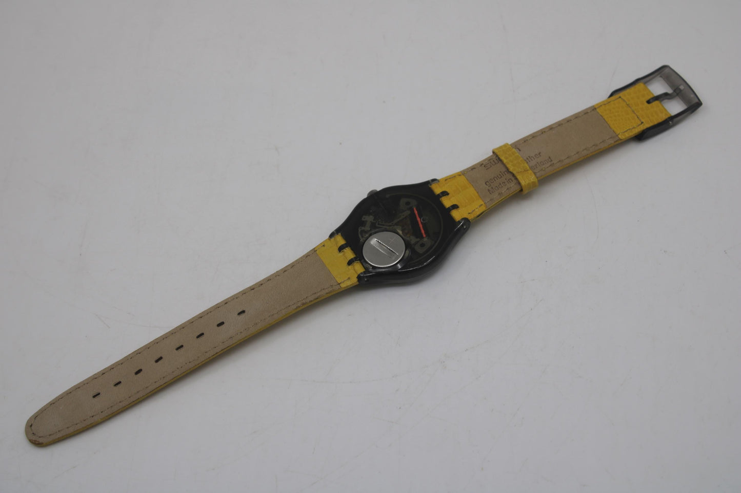 1993 Vintage Gents Swatch 'Clubs' GM402, New Old Stock, working, with original strap