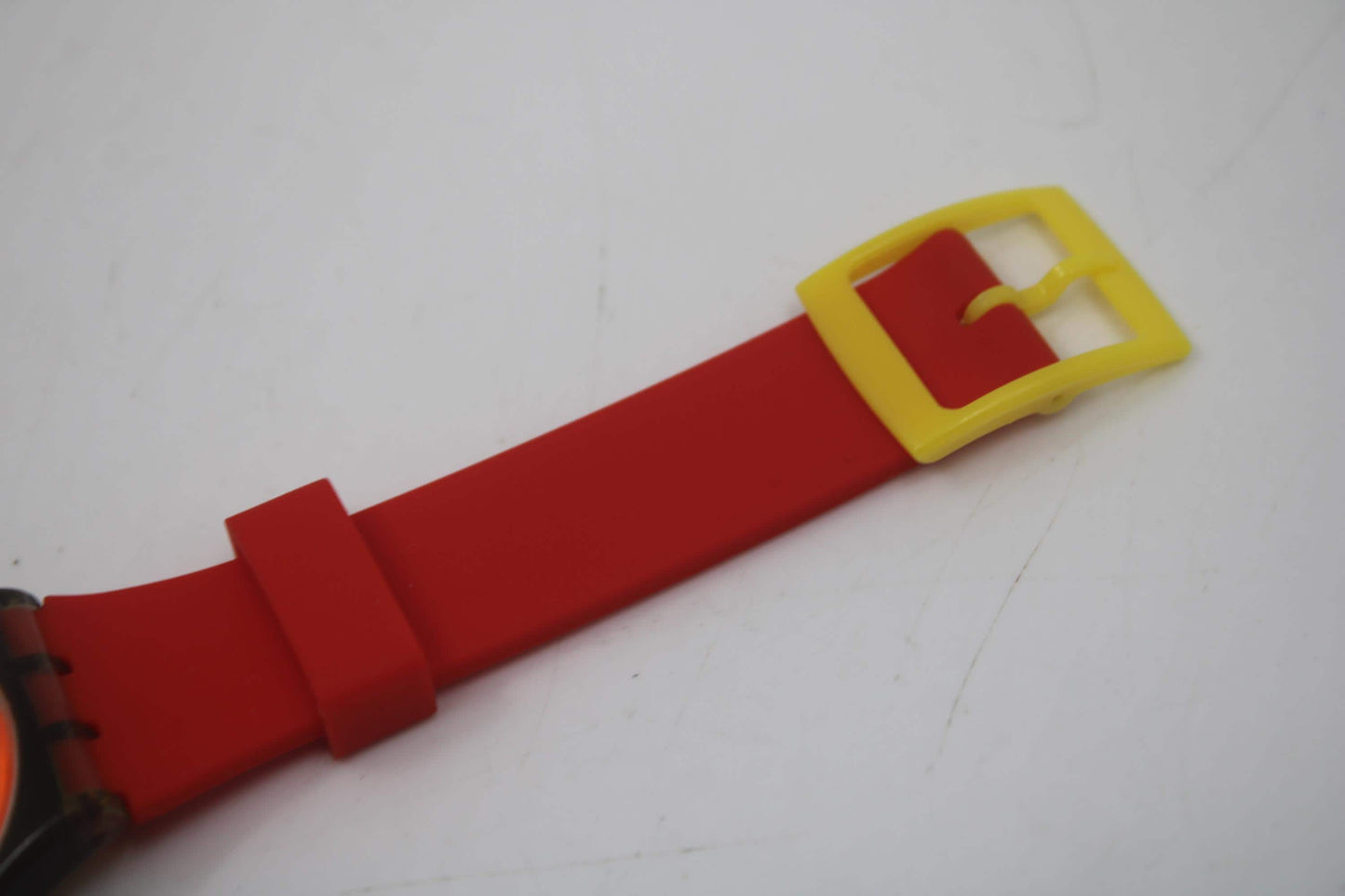 1996 Vintage 34mm Gents Swatch, 'Urgent', GM134, In Nice, Used Condition, working