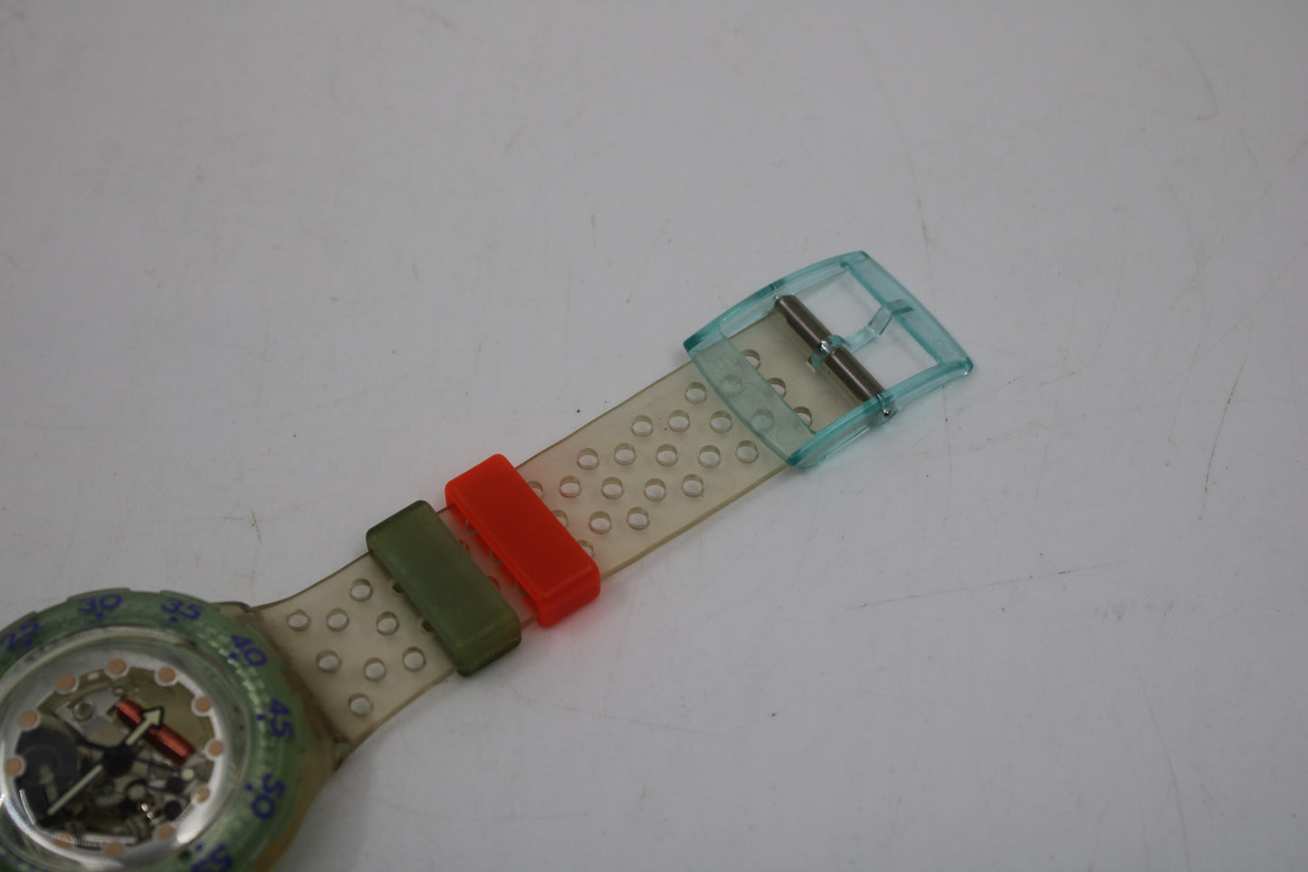 1992 Vintage Swatch Scuba 'Jelly Bubbles' SDK104, Mint Condition, working fine