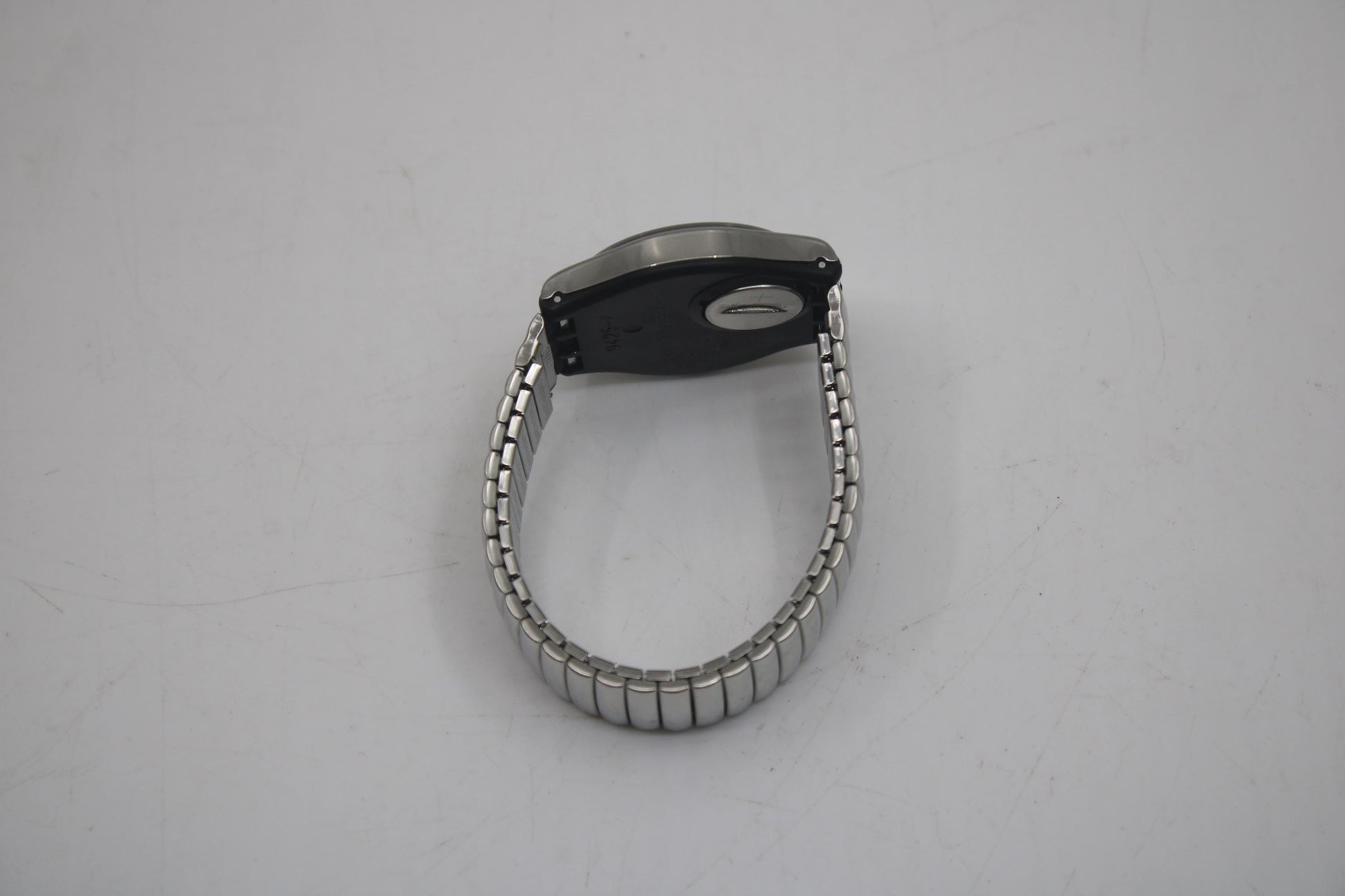 Vintage Gents Swatch 'Iron Man' GY116, Brand New and Unworn, working with original strap